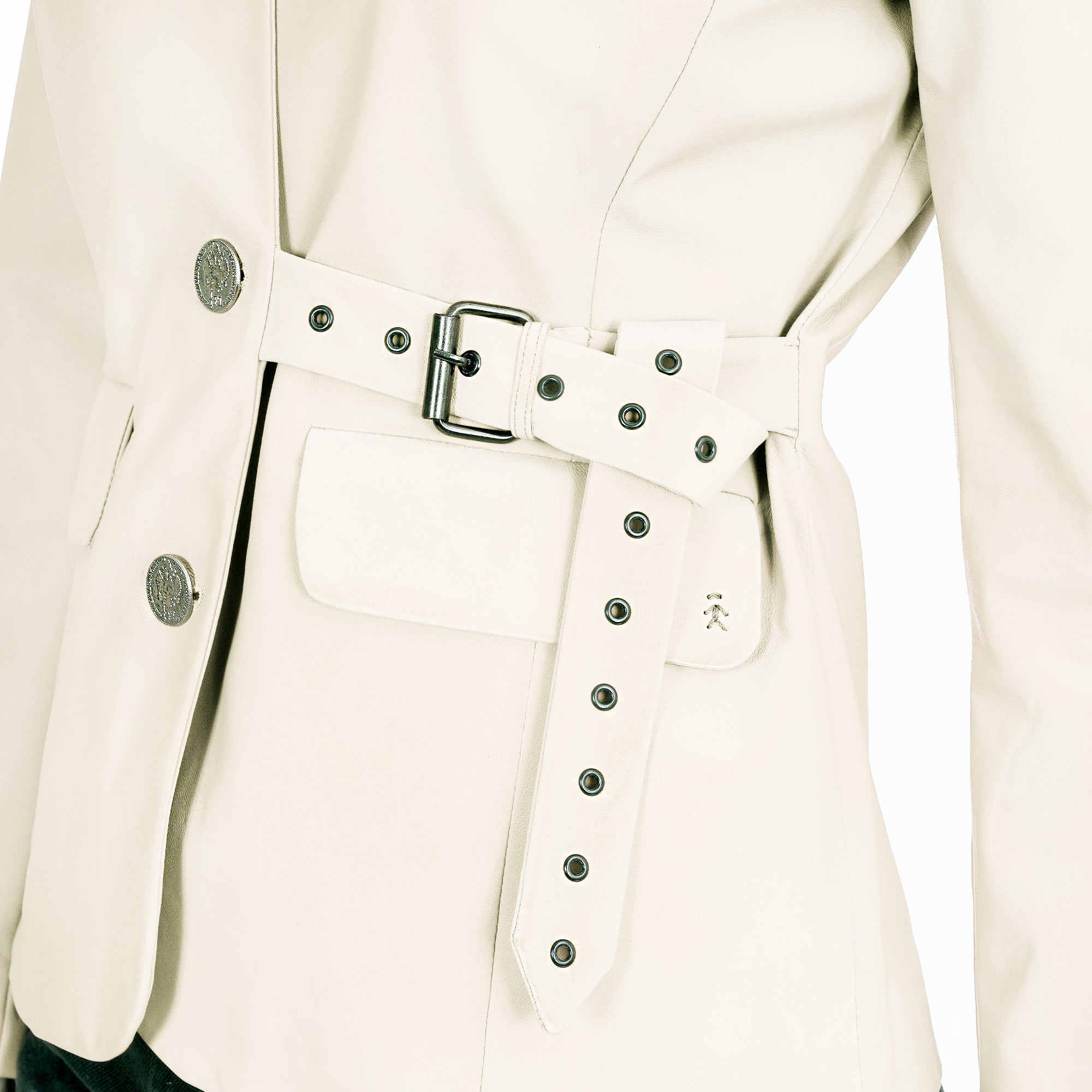 AD5702 Jacket Nappa Bianco