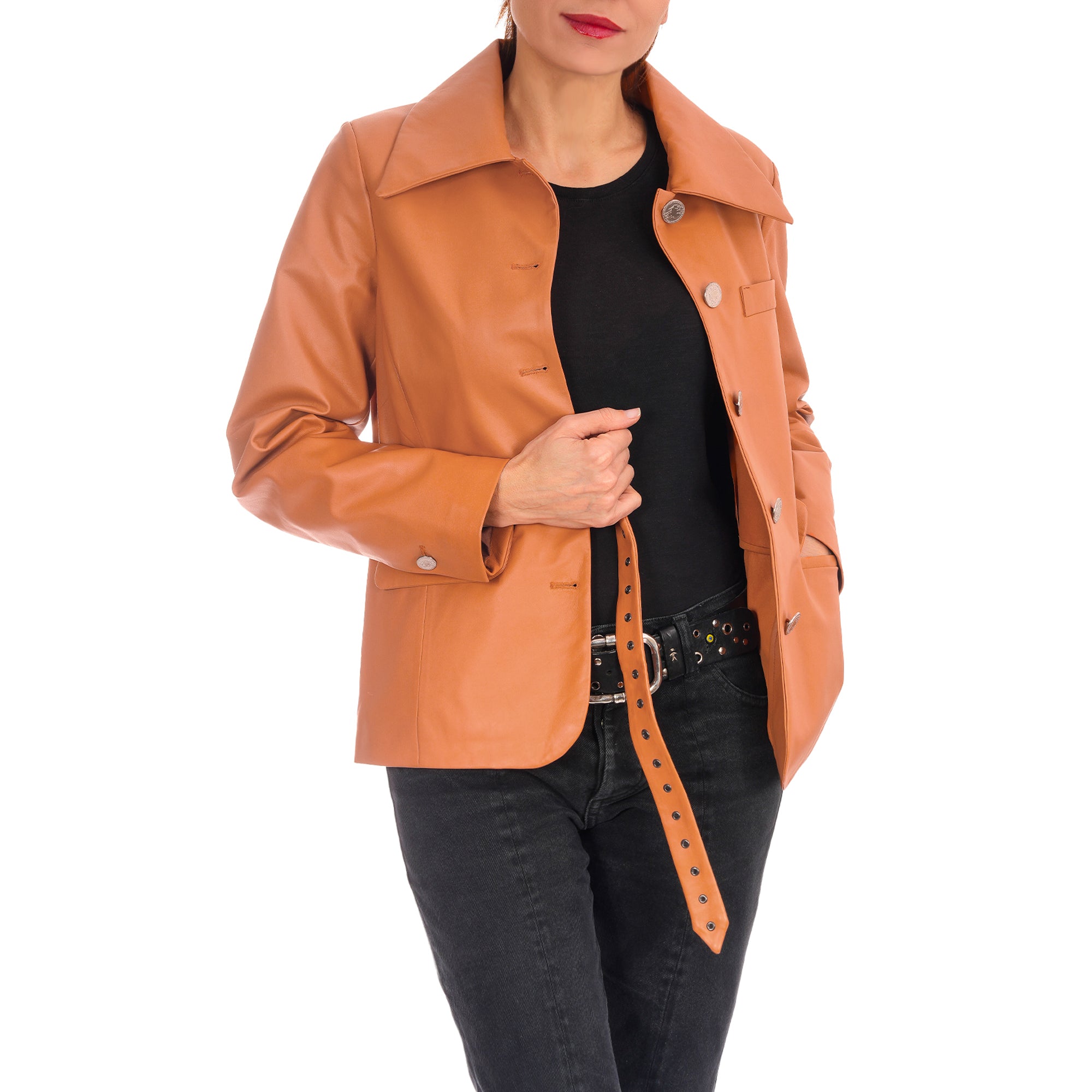 AD5702 Jacket Nappa Caramello