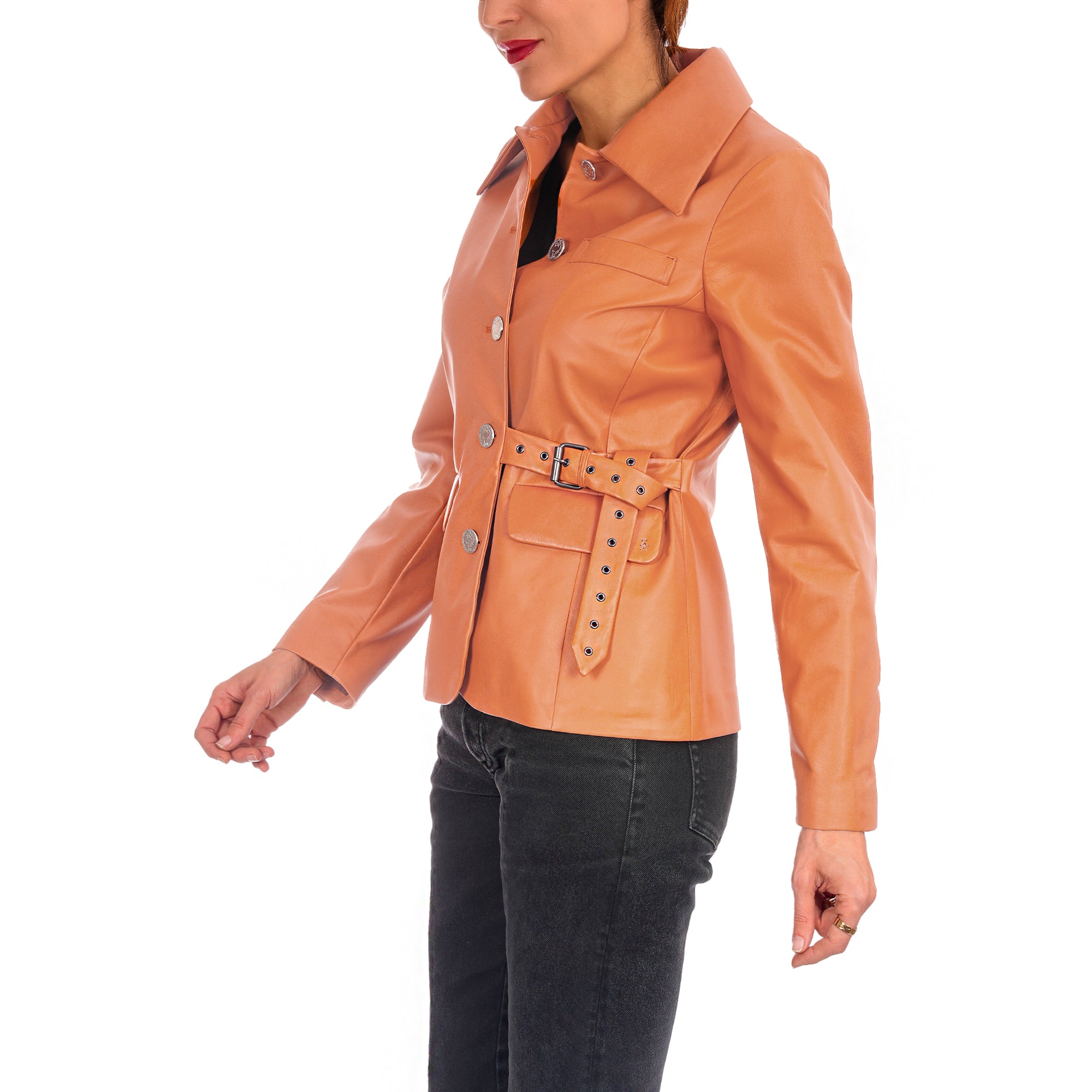 AD5702 Jacket Nappa Caramello