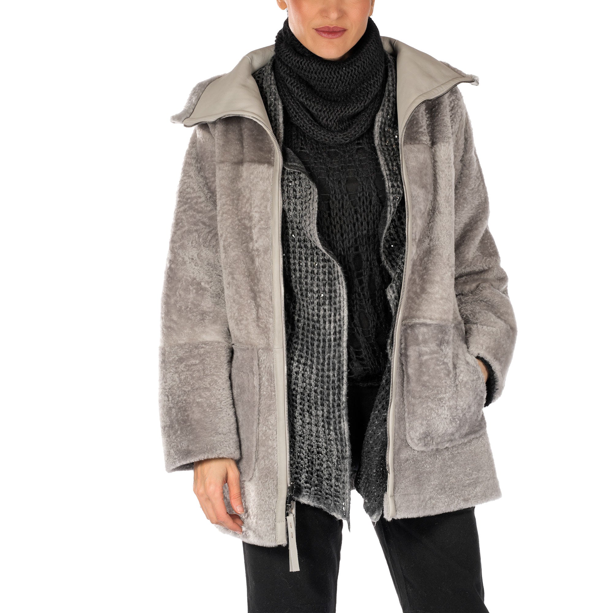 AD6001 Giaccone Reversibile Pacaja Silk