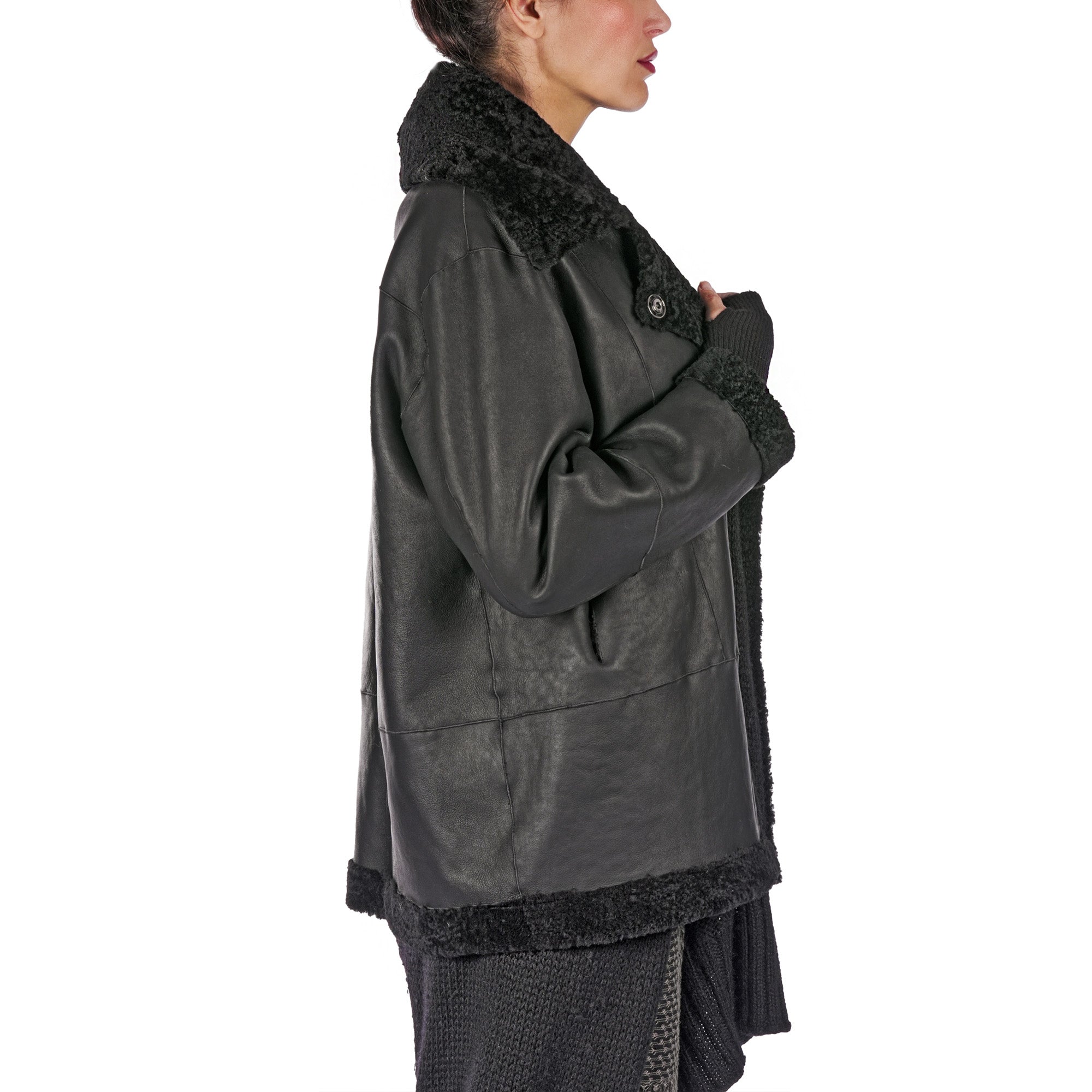 AD6002 Giaccone Reversivile Pacaja Silk