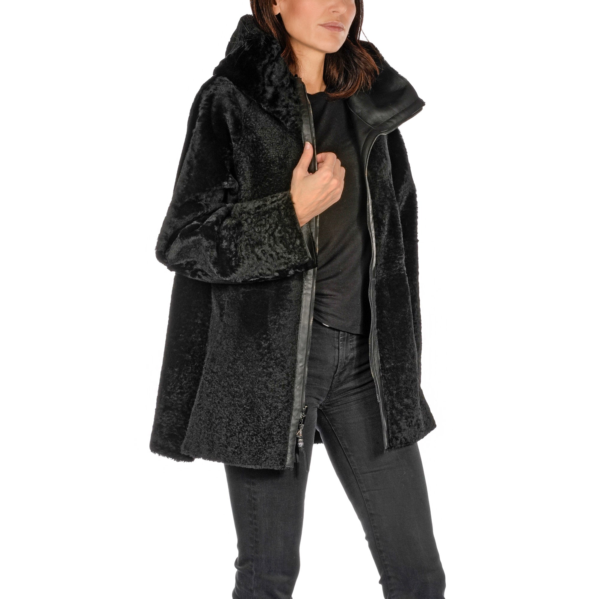 AD6006 Parka Reversibile Pacaja Silk