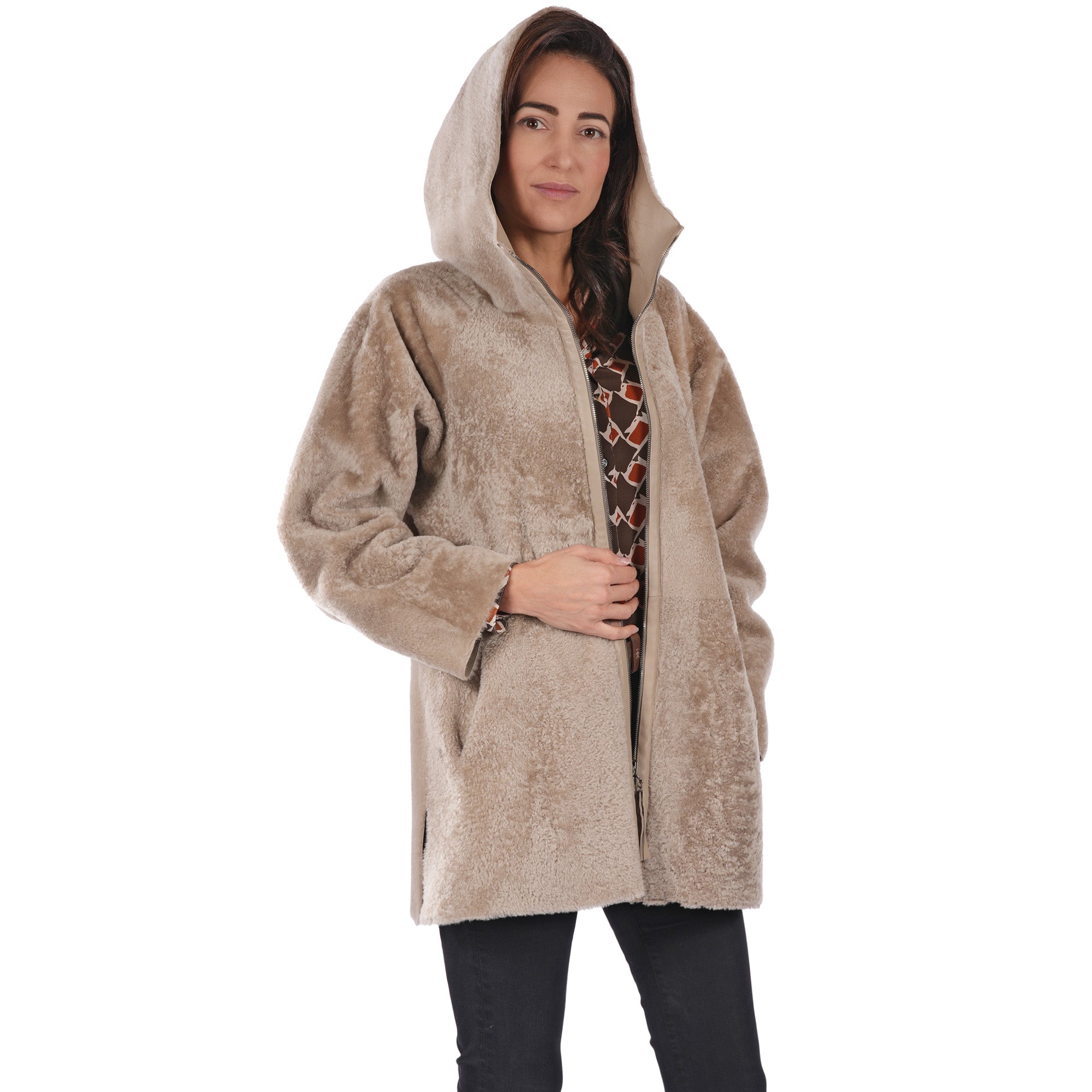 AD6006 Parka Reversibile Pacaja Silk