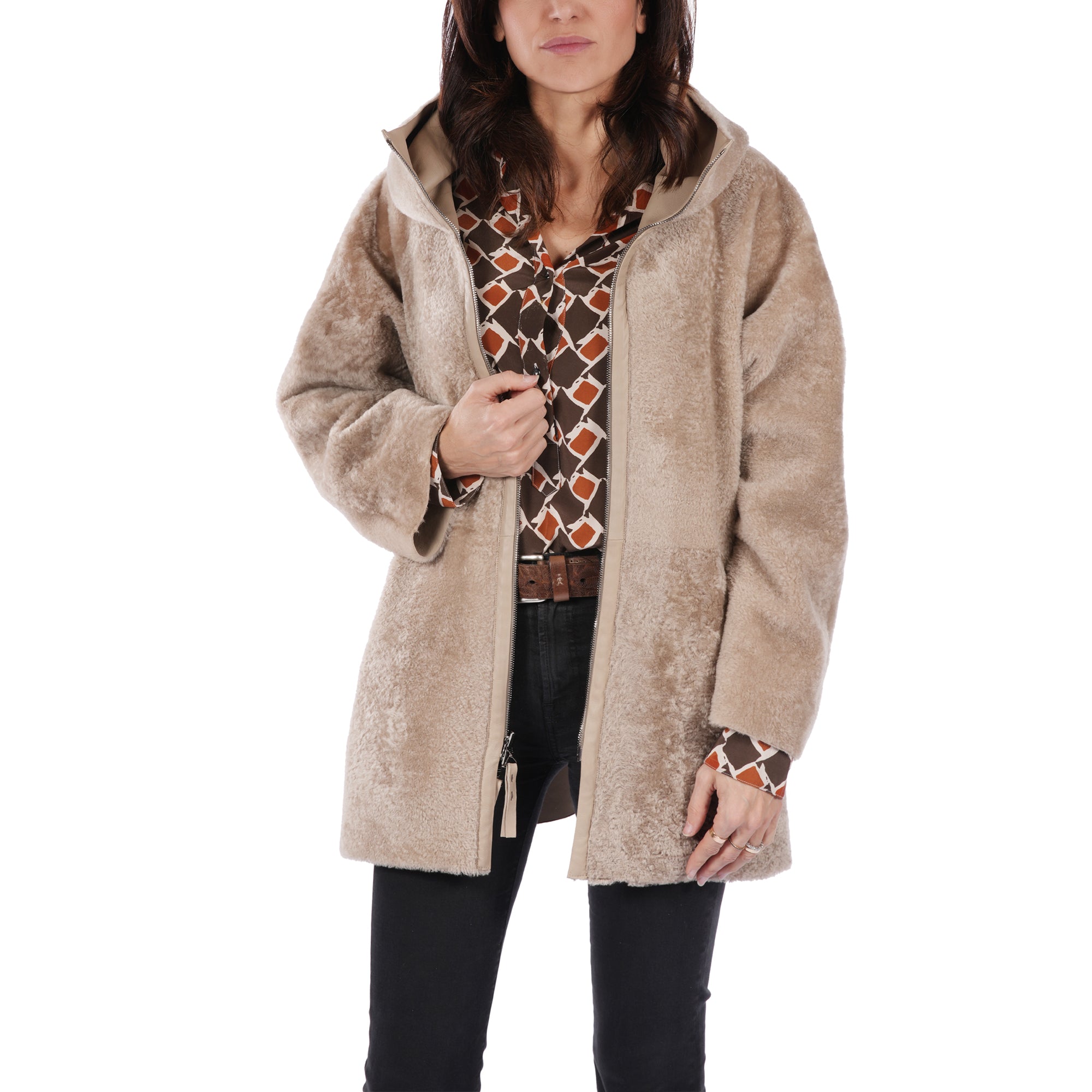 AD6006 Parka Reversibile Pacaja Silk