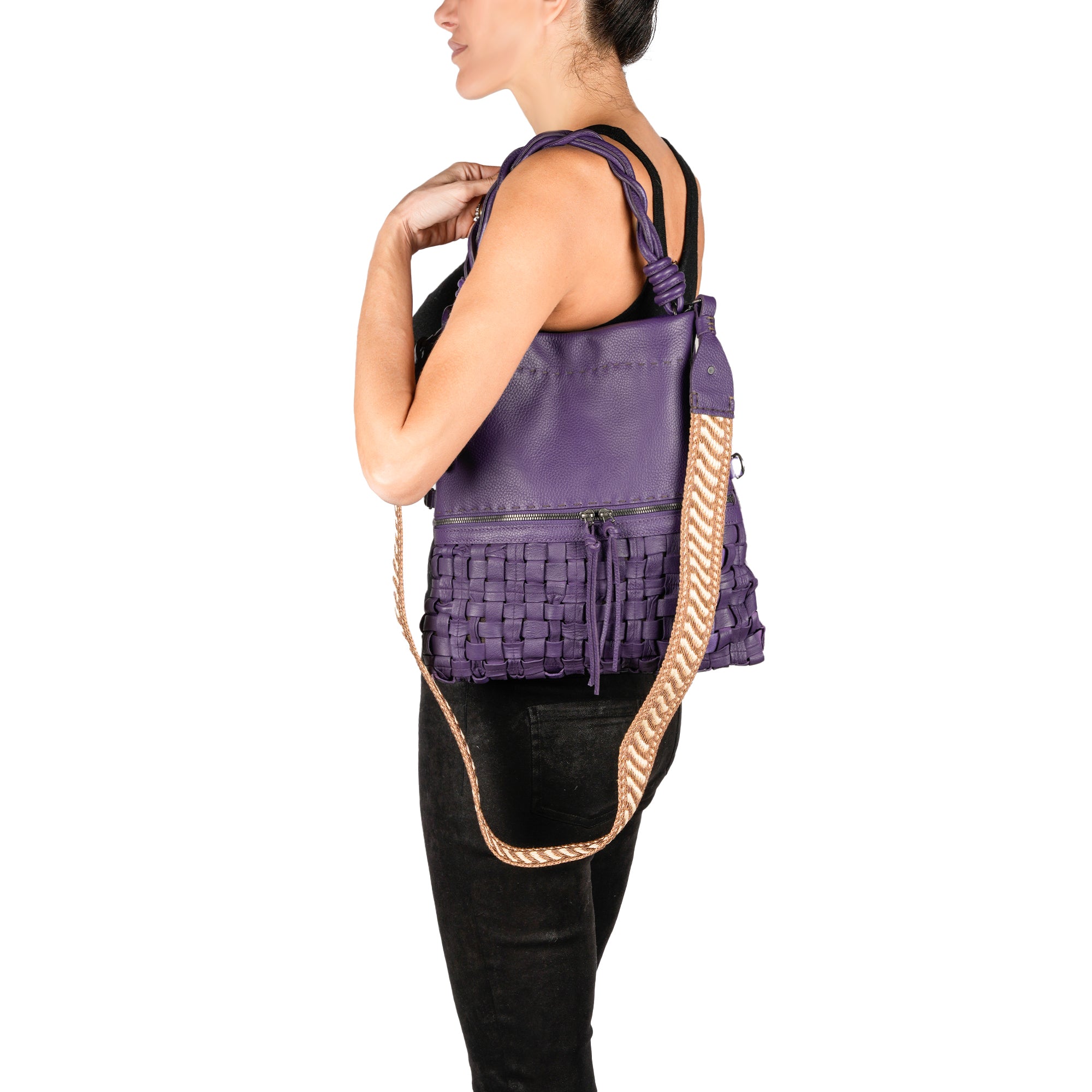 BD5303 Maya M Raffia Old Iron + Intreccio Cesta Iris