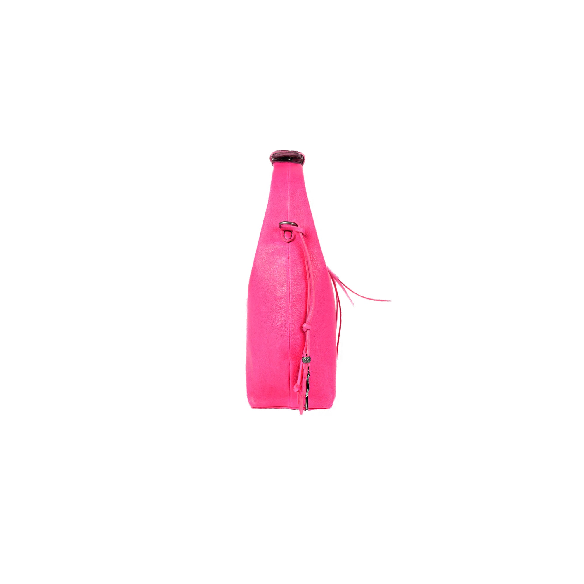 BD5304 Anfora Manico Cocco M Old Iron + Cocco Fuxia