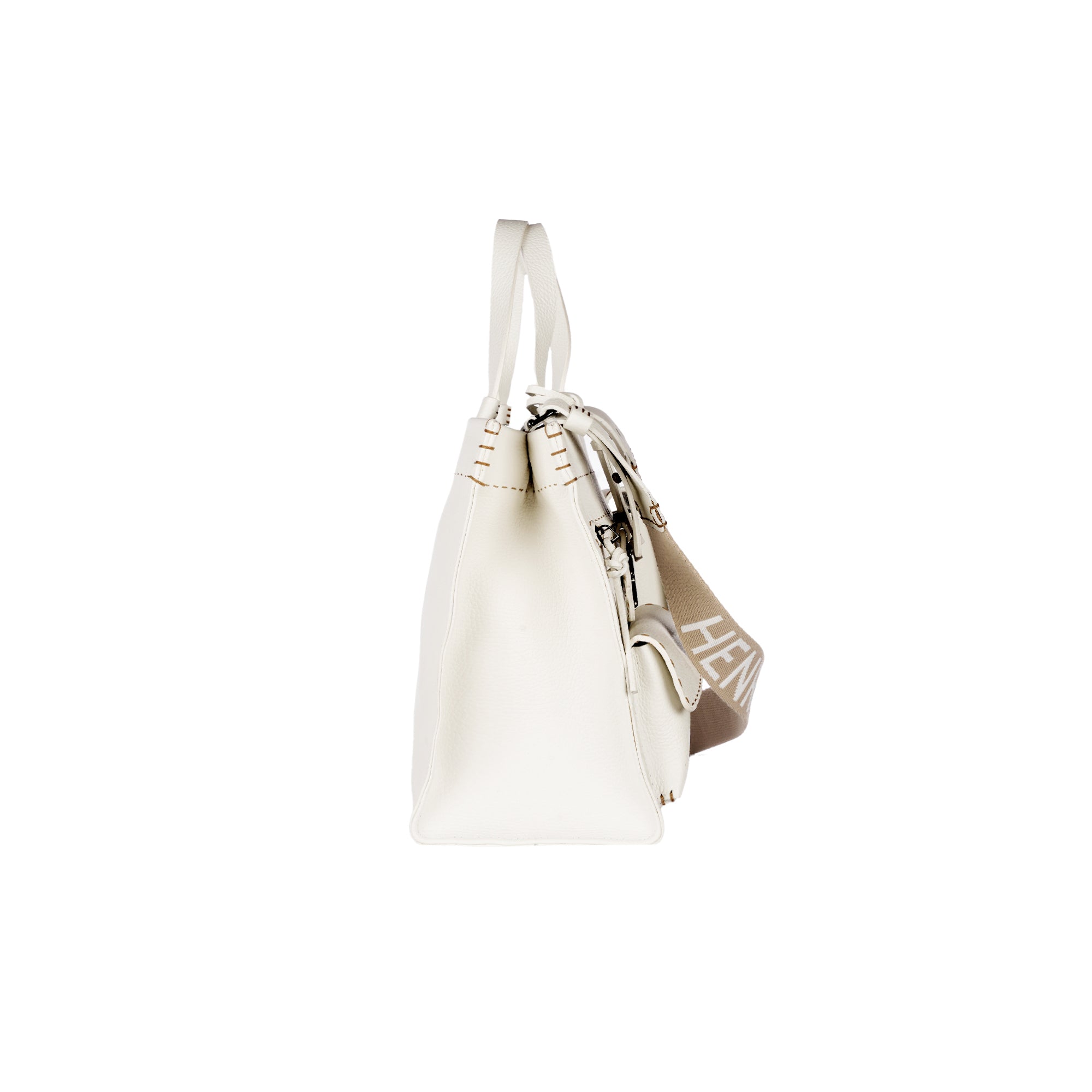 BD5308 Shopping Pocket M HB Muflone Bianco