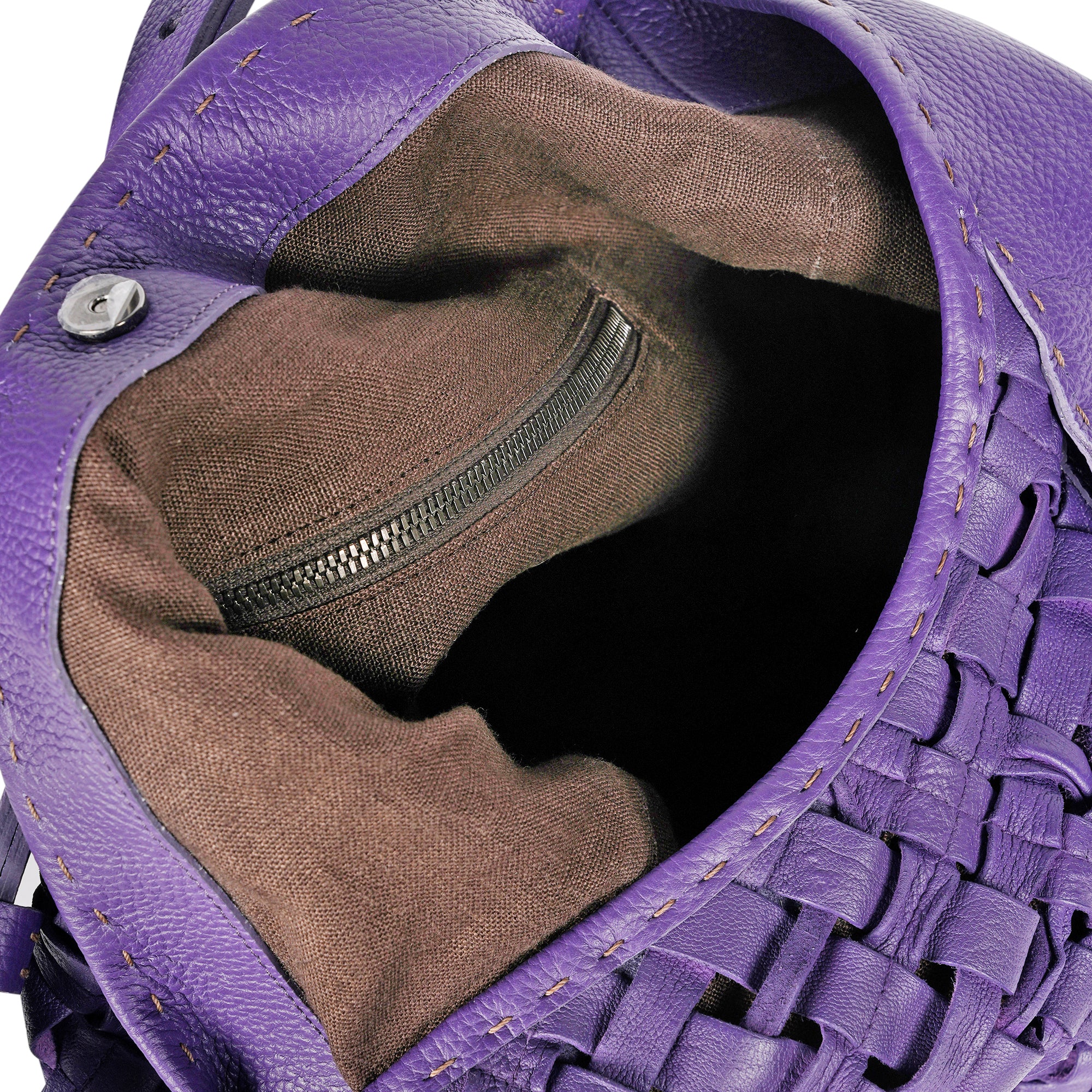 BD5318 Bea Pocket M Intreccio Cesta Iris