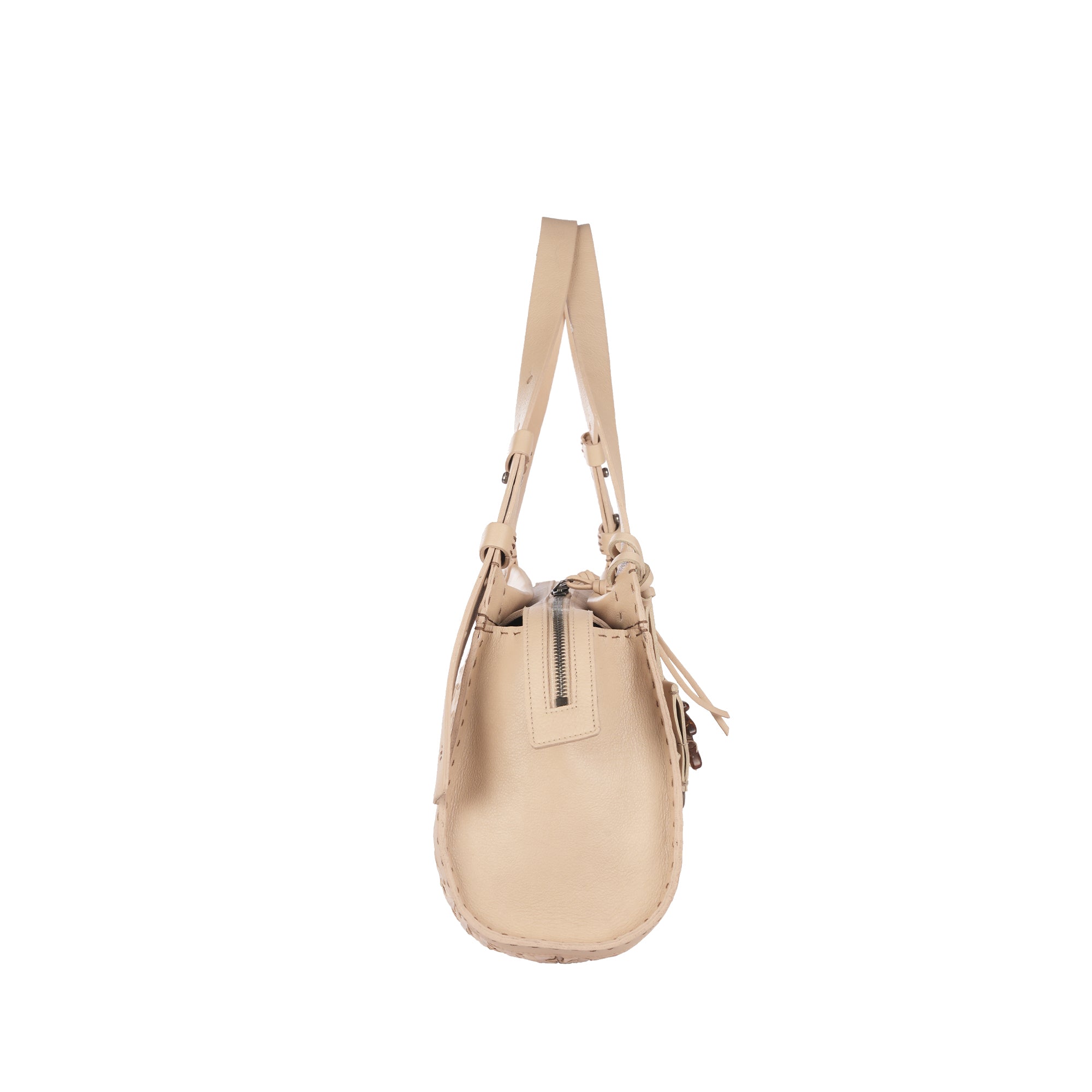 BD5329 Boa Bauletto M Intreccio 3D Beige