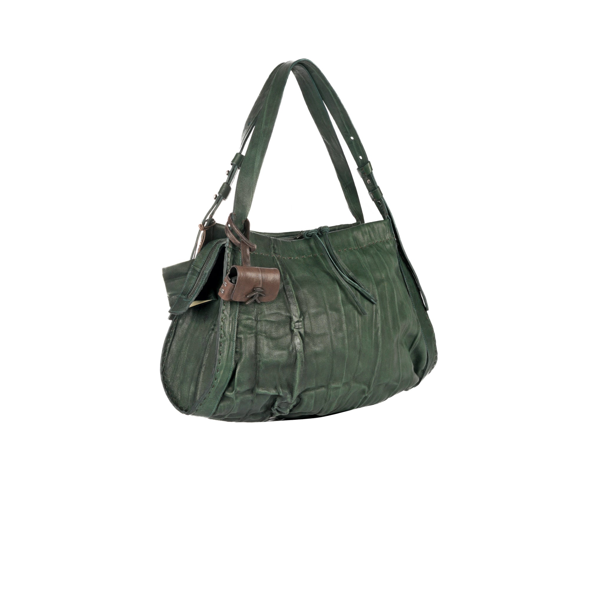 BD5335 Sacca Boa M Plissettato Menta