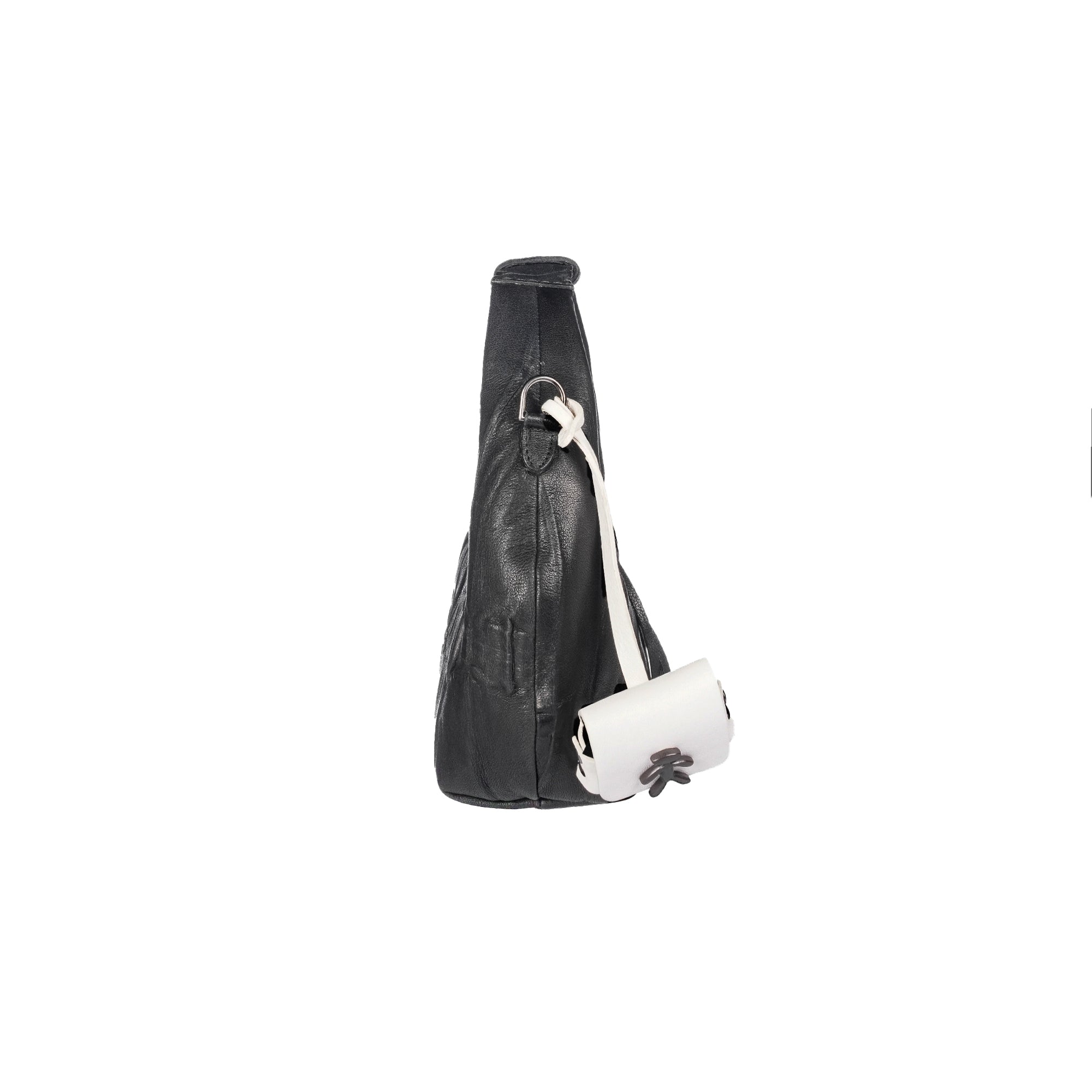 BD5455 Anfora Manico XS Plissettato Nero