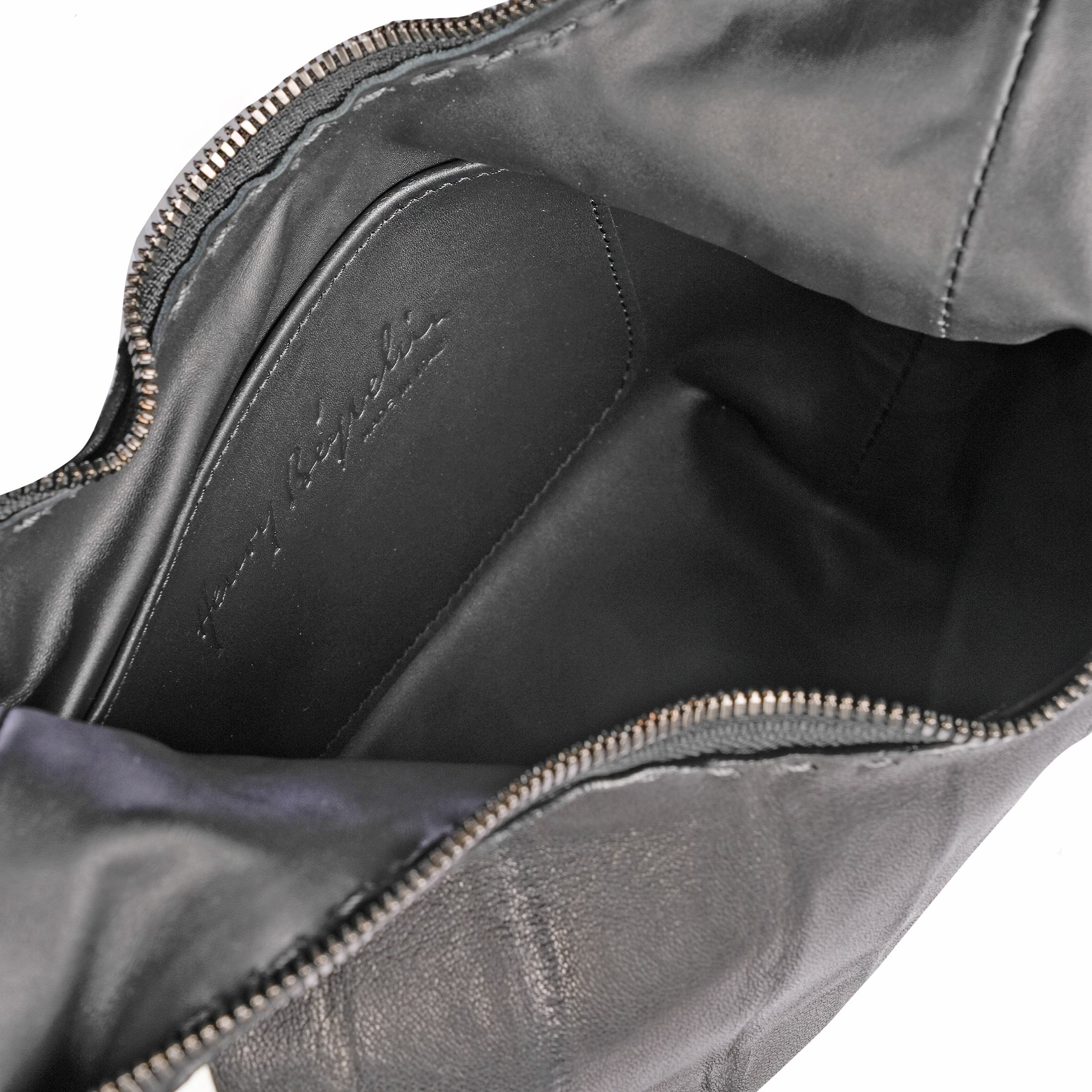 BD5455 Anfora Manico XS Plissettato Nero