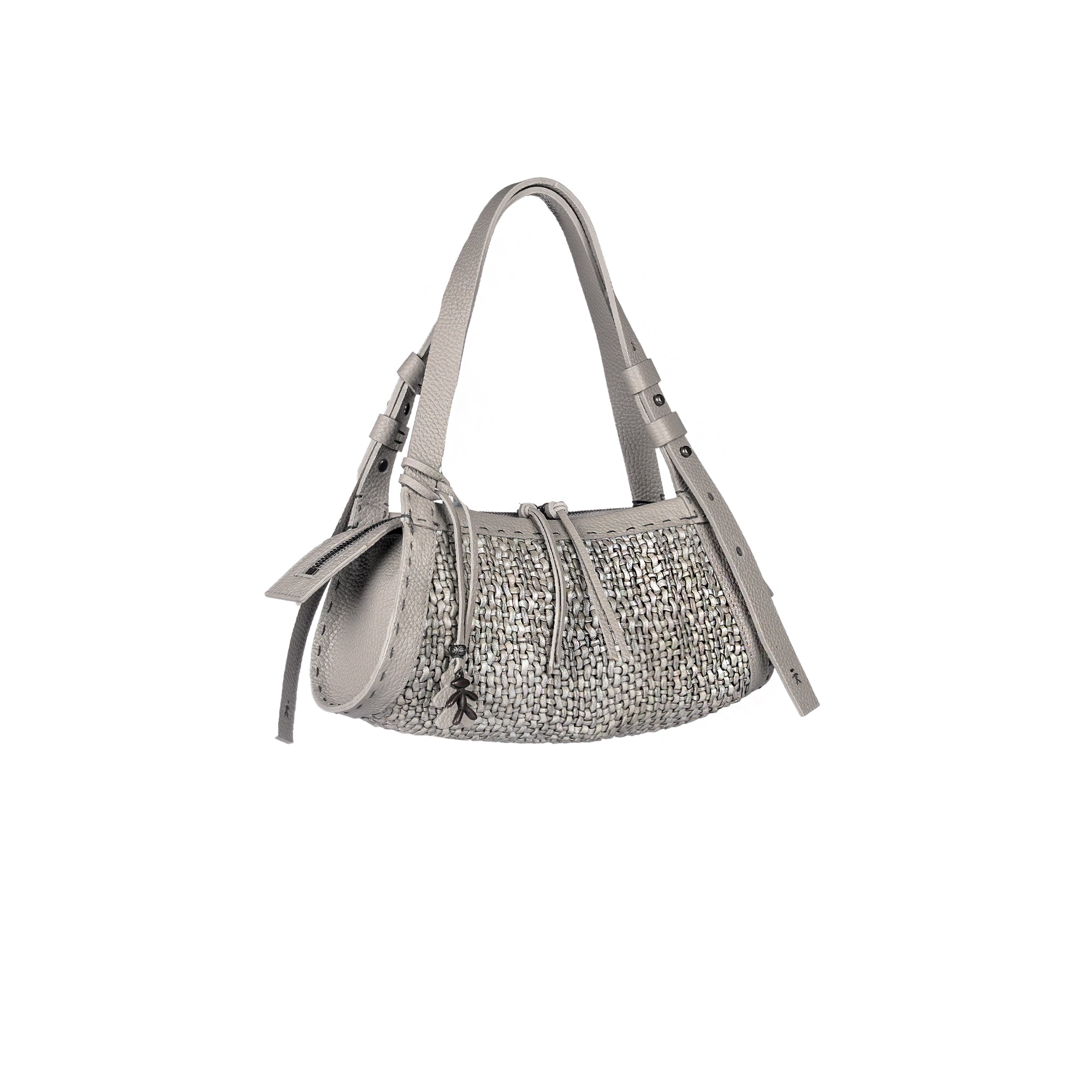 BD5501 Boa Bauletto XS Intreccio Madreperla Brina
