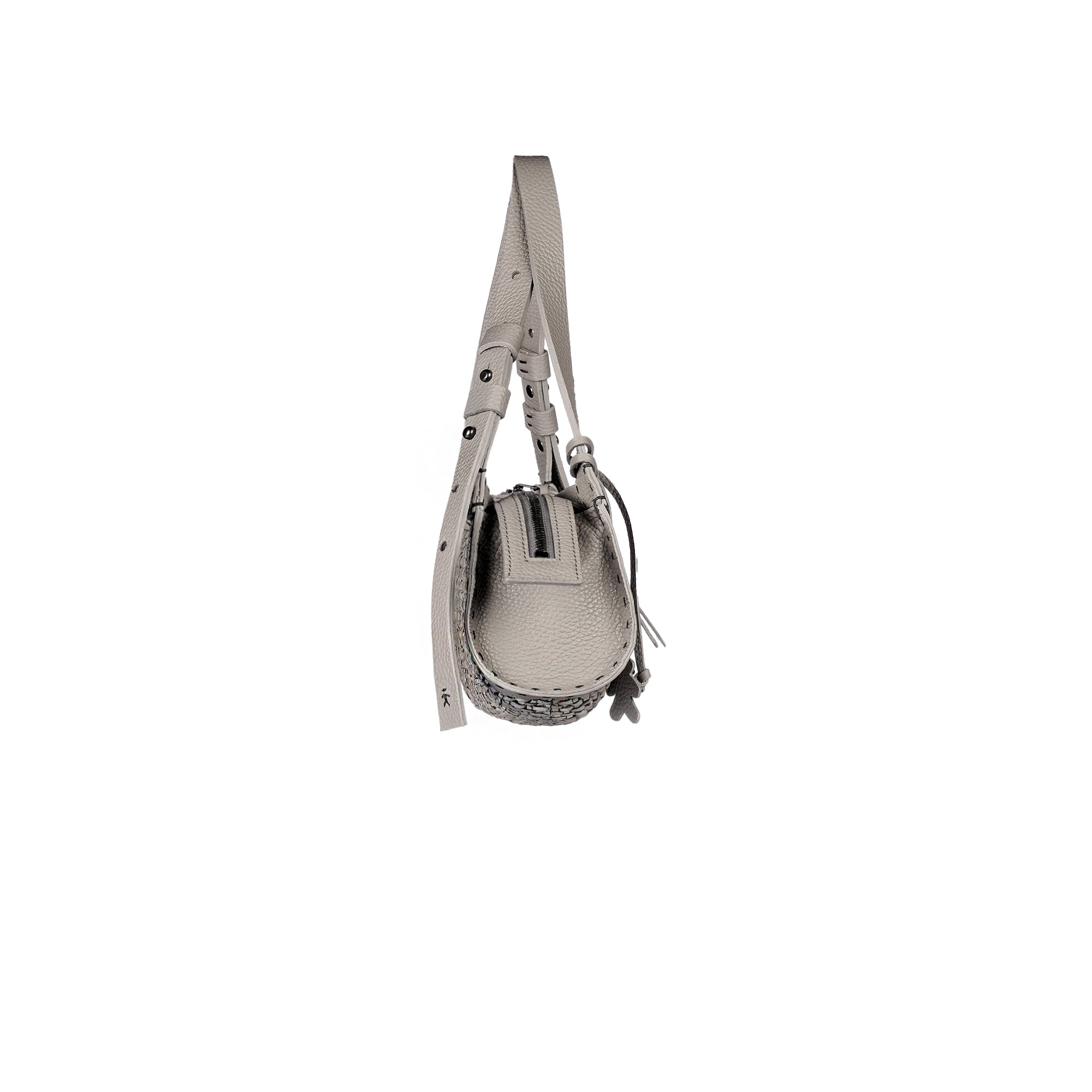 BD5501 Boa Bauletto XS Intreccio Madreperla Brina