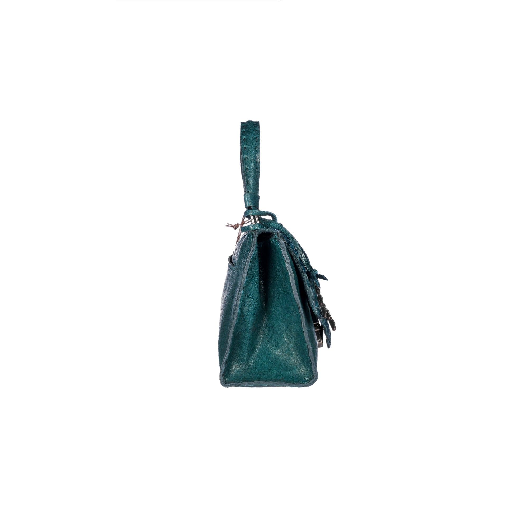 BD5522 Tiffany Baguette Patta Cocco Old Iron + Cocco Balena