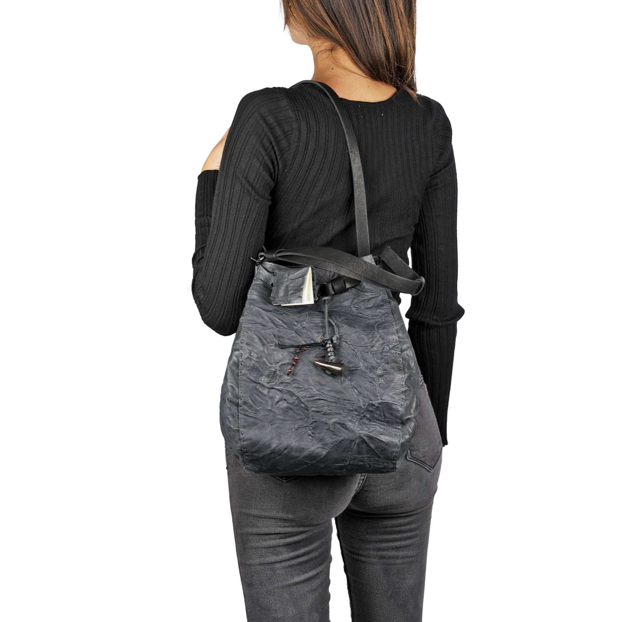 BD5534 New Ampolla M Stropicciato Nero