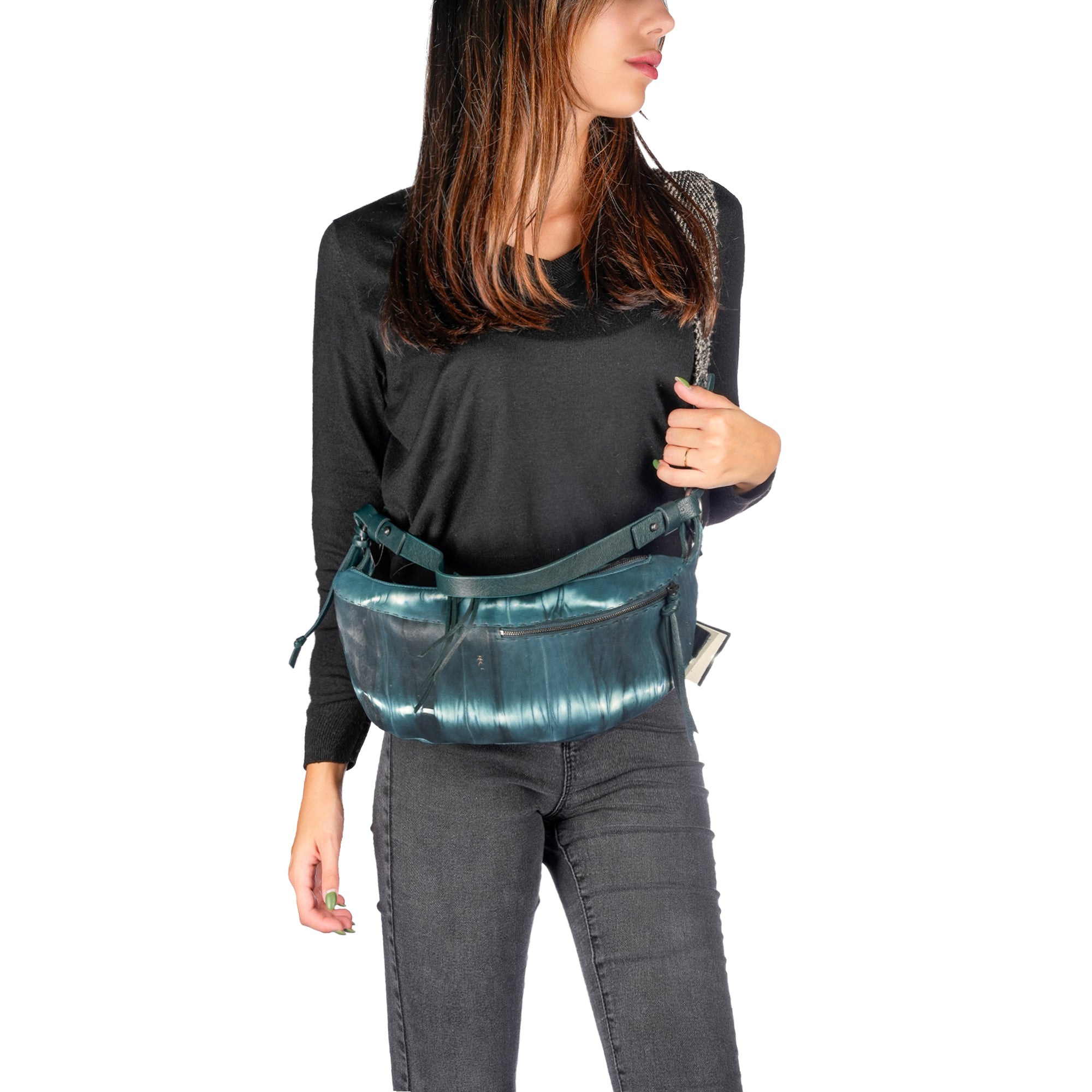 BD5615 Luna Bag Marsupio M Tie Dye Balena