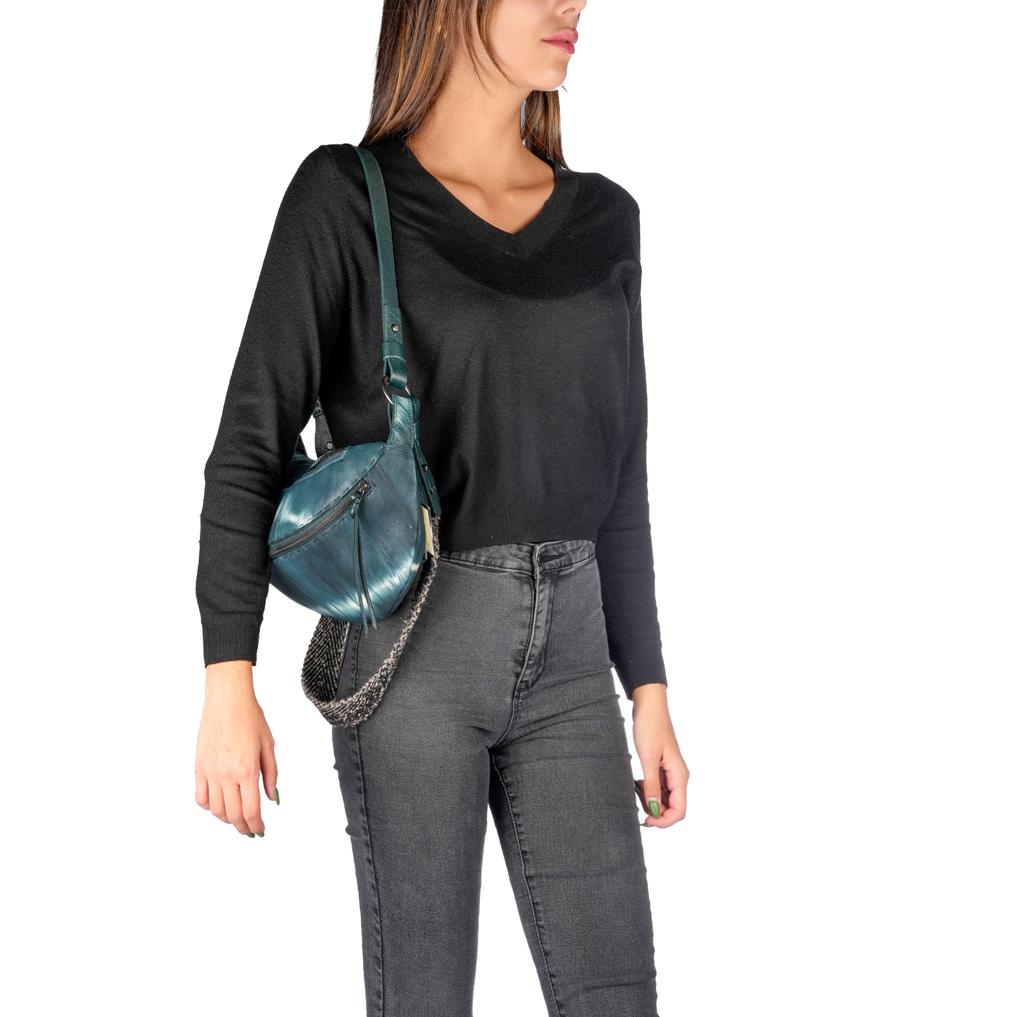 BD5615 Luna Bag Marsupio M Tie Dye Balena
