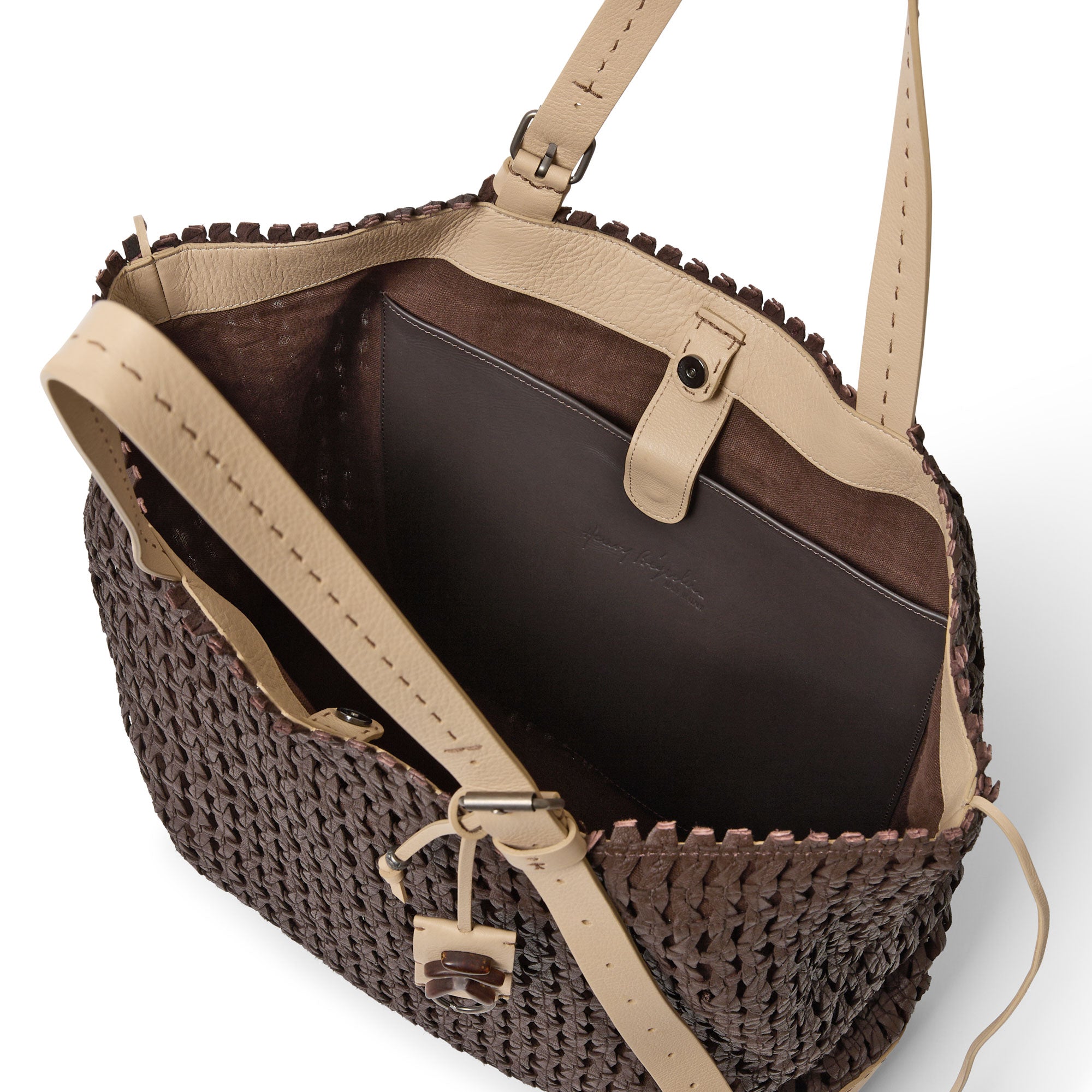 BD5715 New Daria XL Intreccio Bambù T.Moro