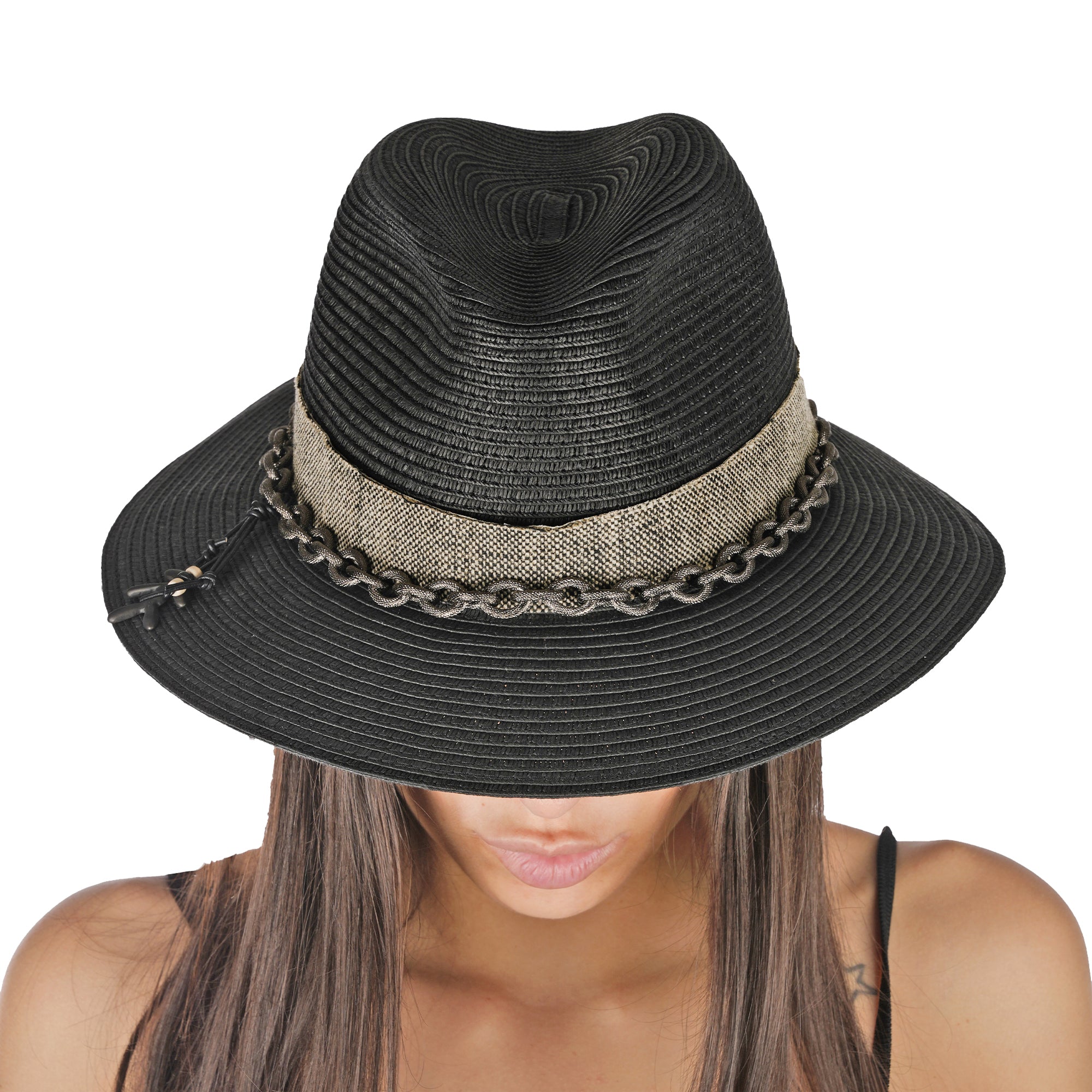 CA5703 Spring Hat Nero