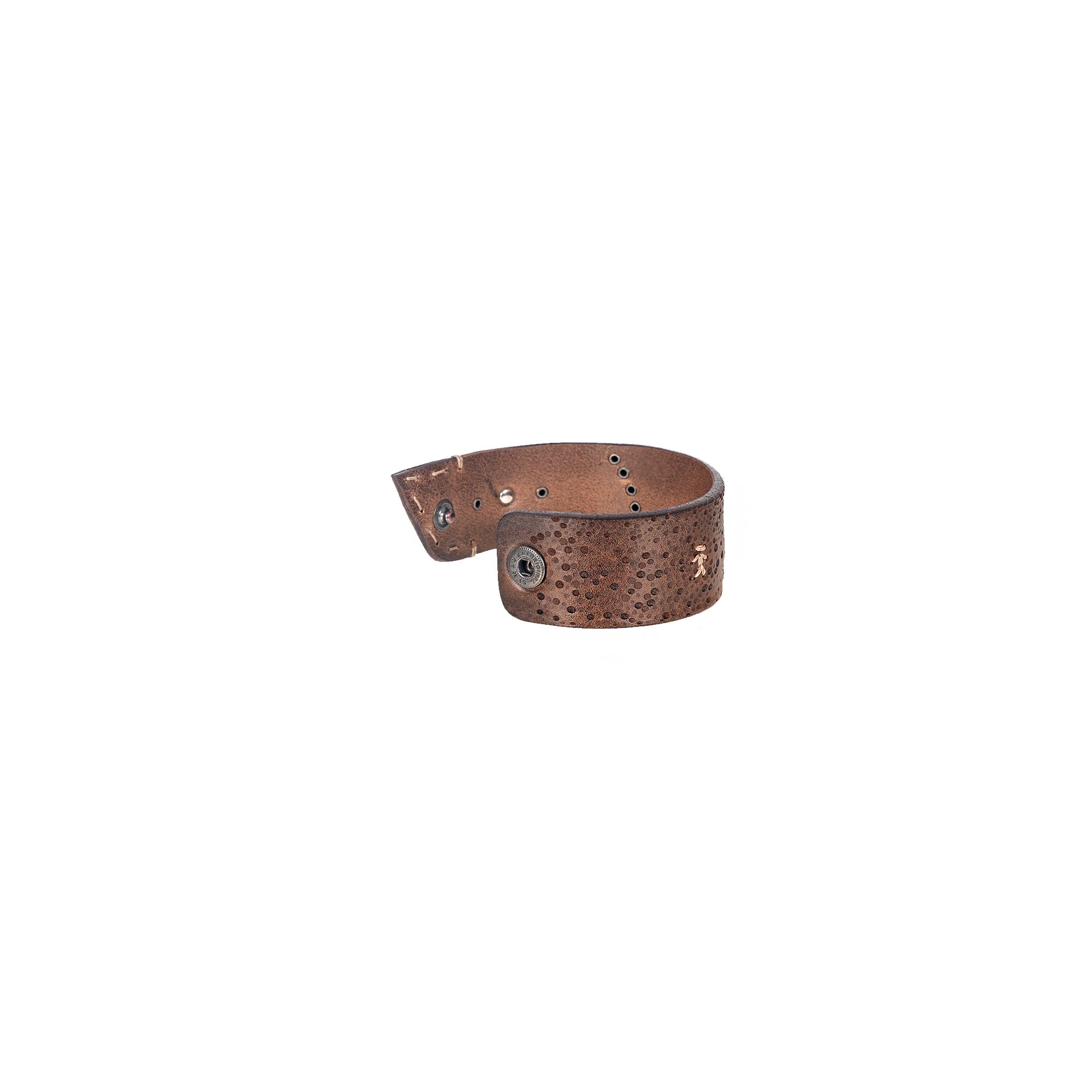 PB0475 Bracelet Onda Cuoio Washed