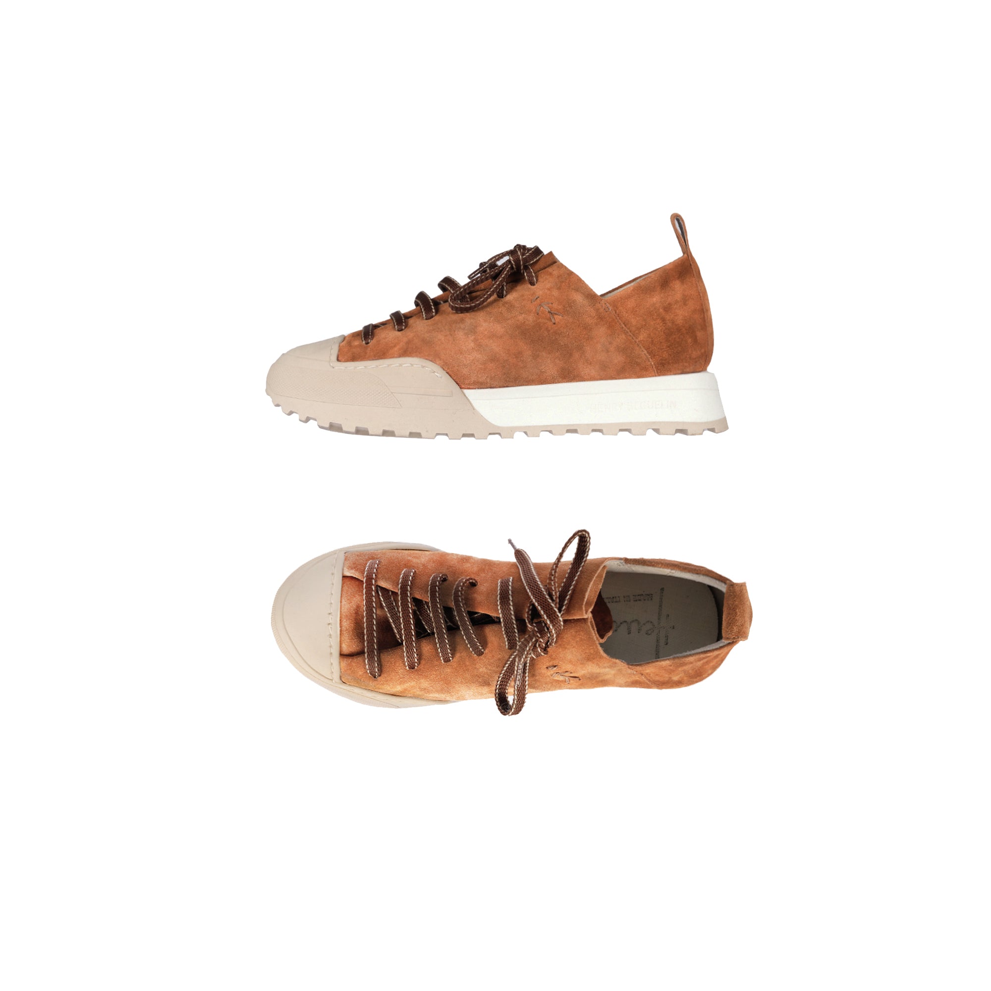SD5700 Sneaker Camoscio Arancio