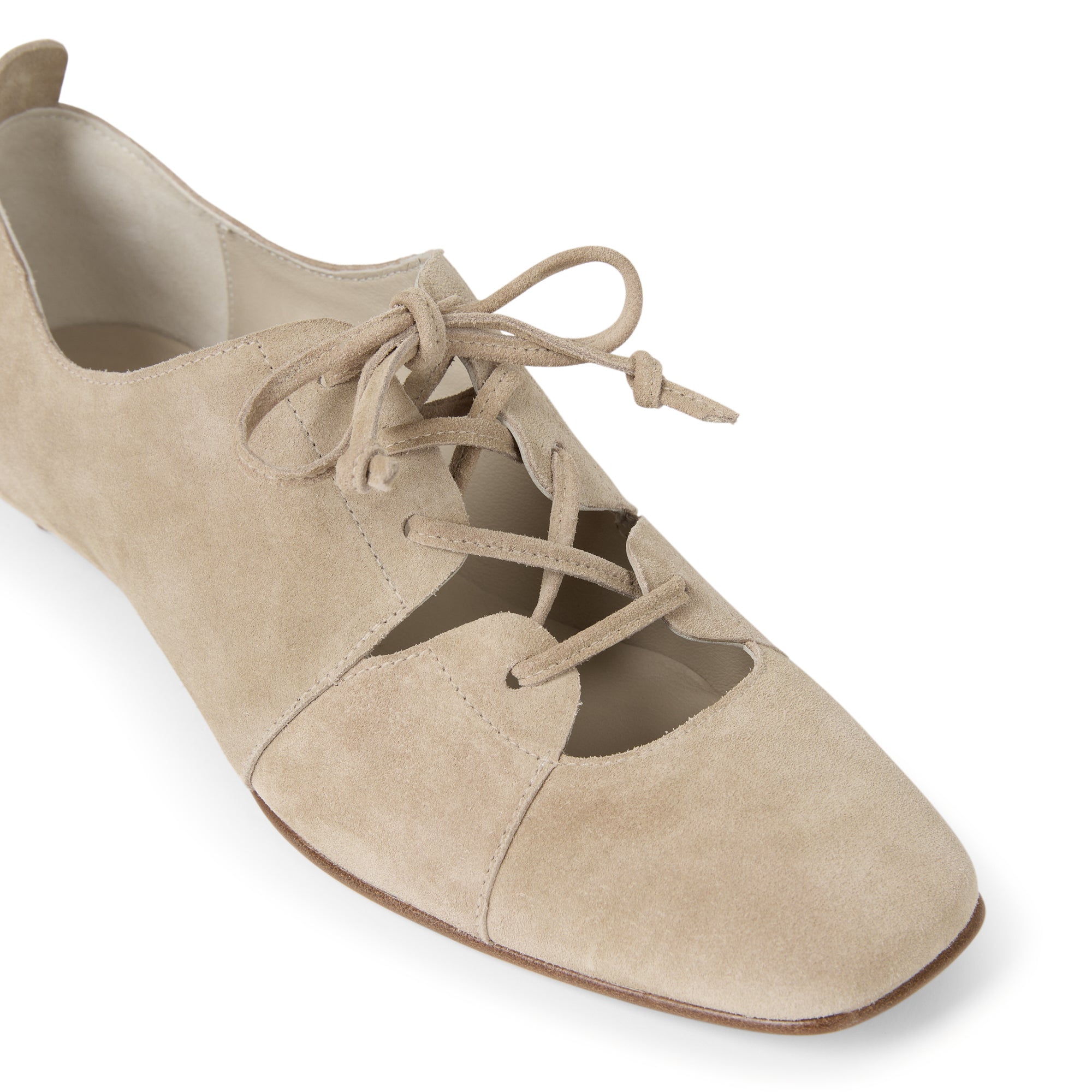 SD5914 Allacciata Camoscio Vintage Beige