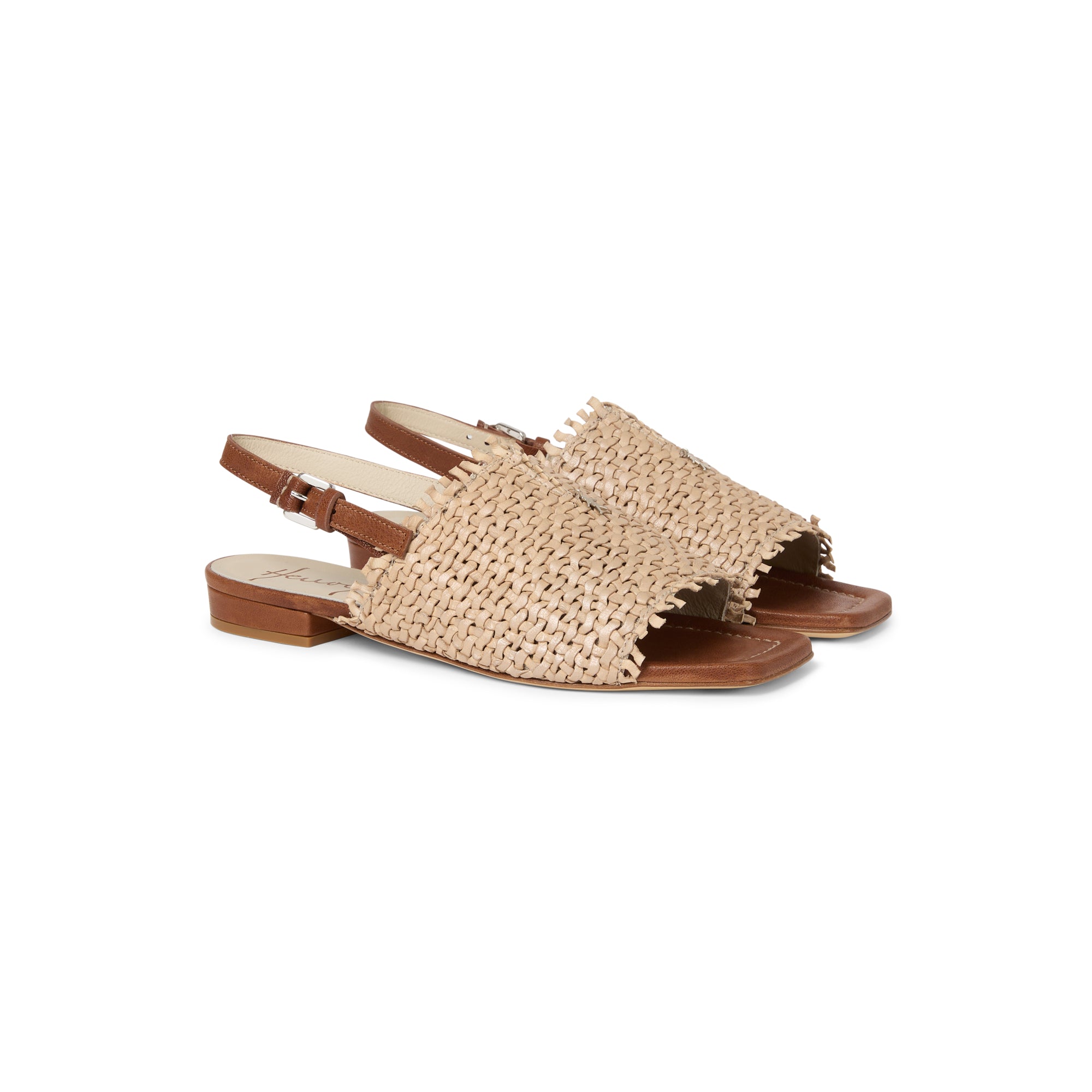 SD5932 Sandalo Intreccio intr. Madreperla Beige