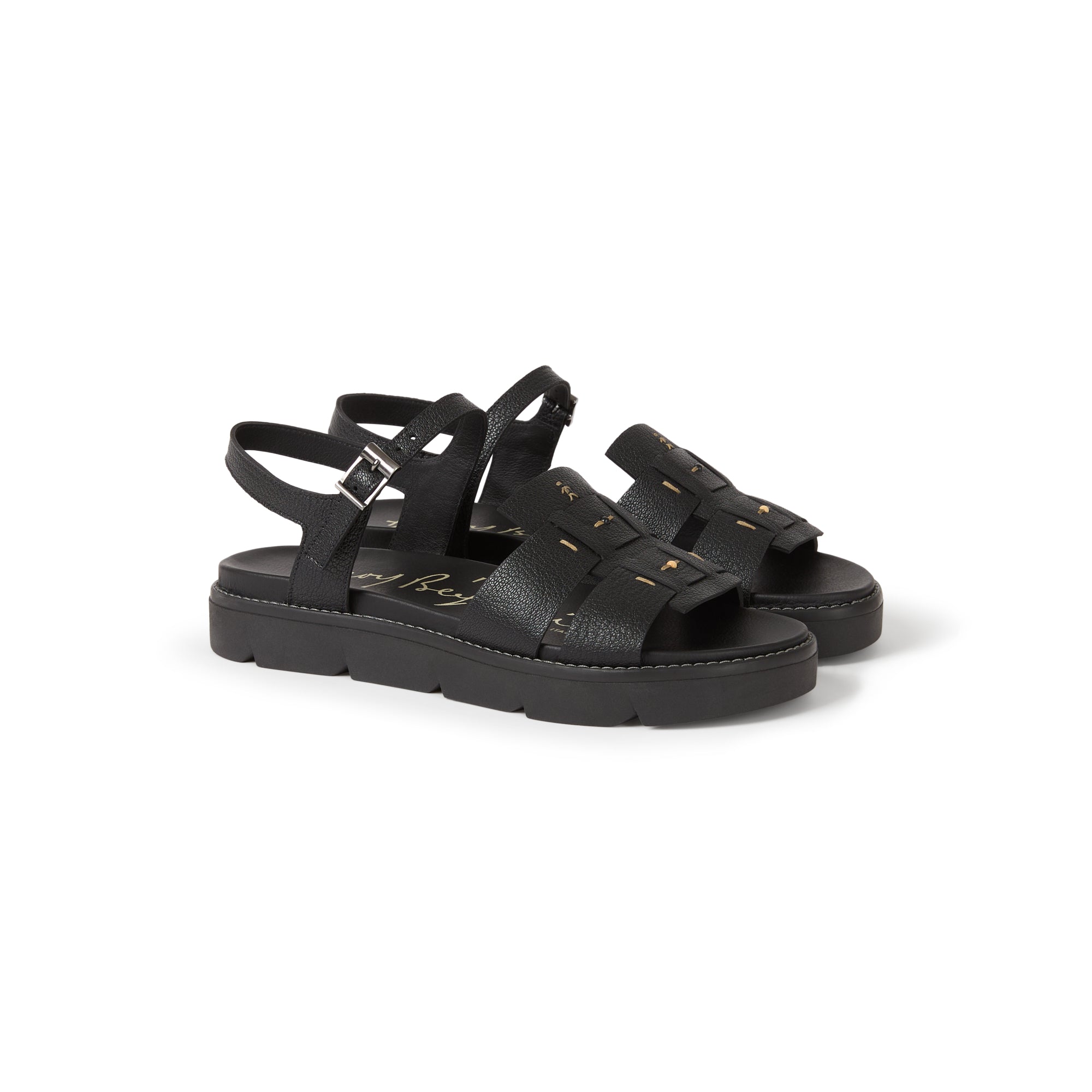 SD5935 Sandalo Martellato Nero