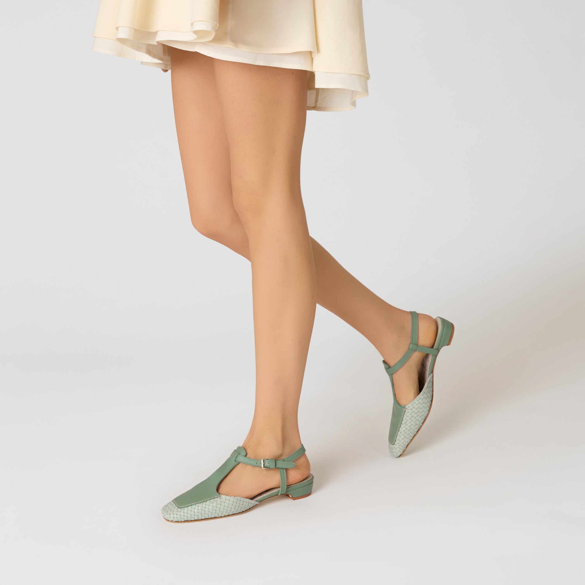 SD6113 Sling Back Intreccio Minimal