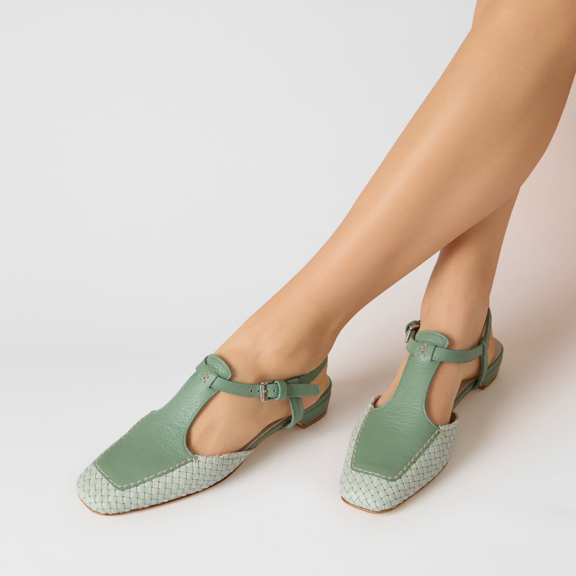 SD6113 Sling Back Intreccio Minimal