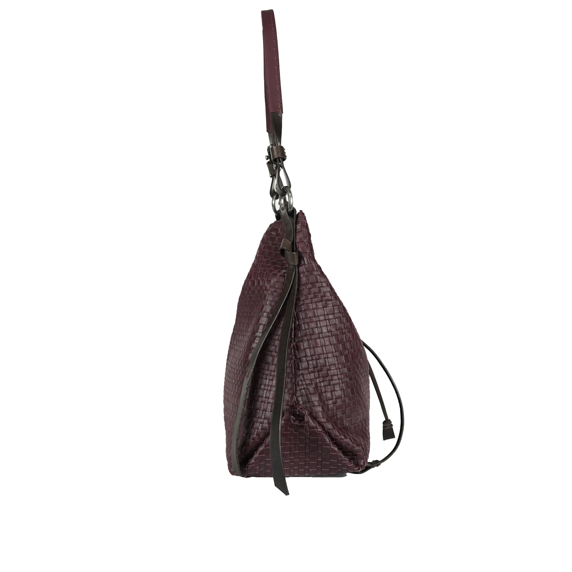 BD4740 Minerva L Intreccio Irregolare Burgundy