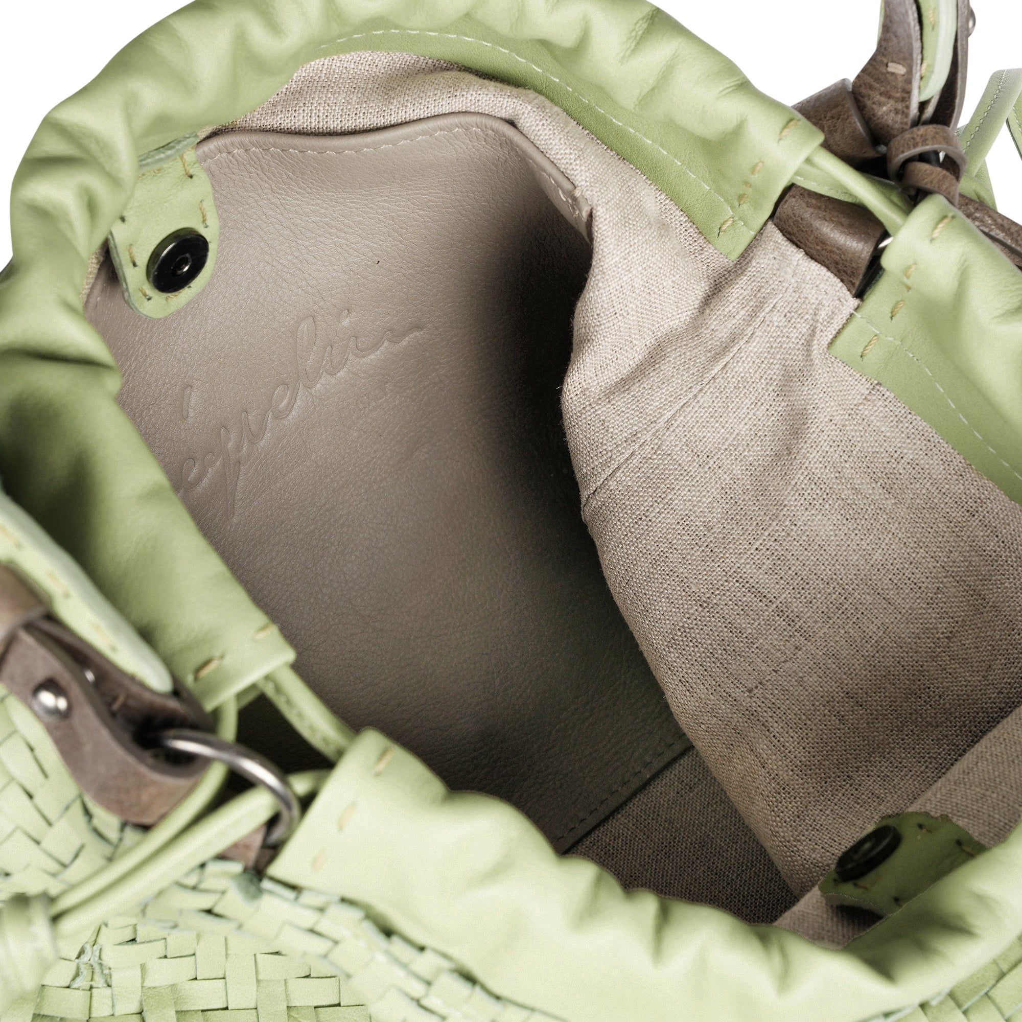 BD5033 Ilizia Intr L HB Intreccio Spiga Lime