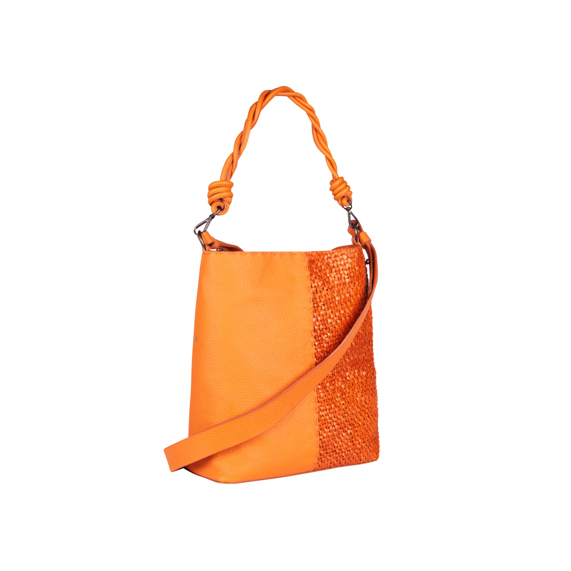 BD5326 Emily M Intreccio Madreperla + Muflone Arancio
