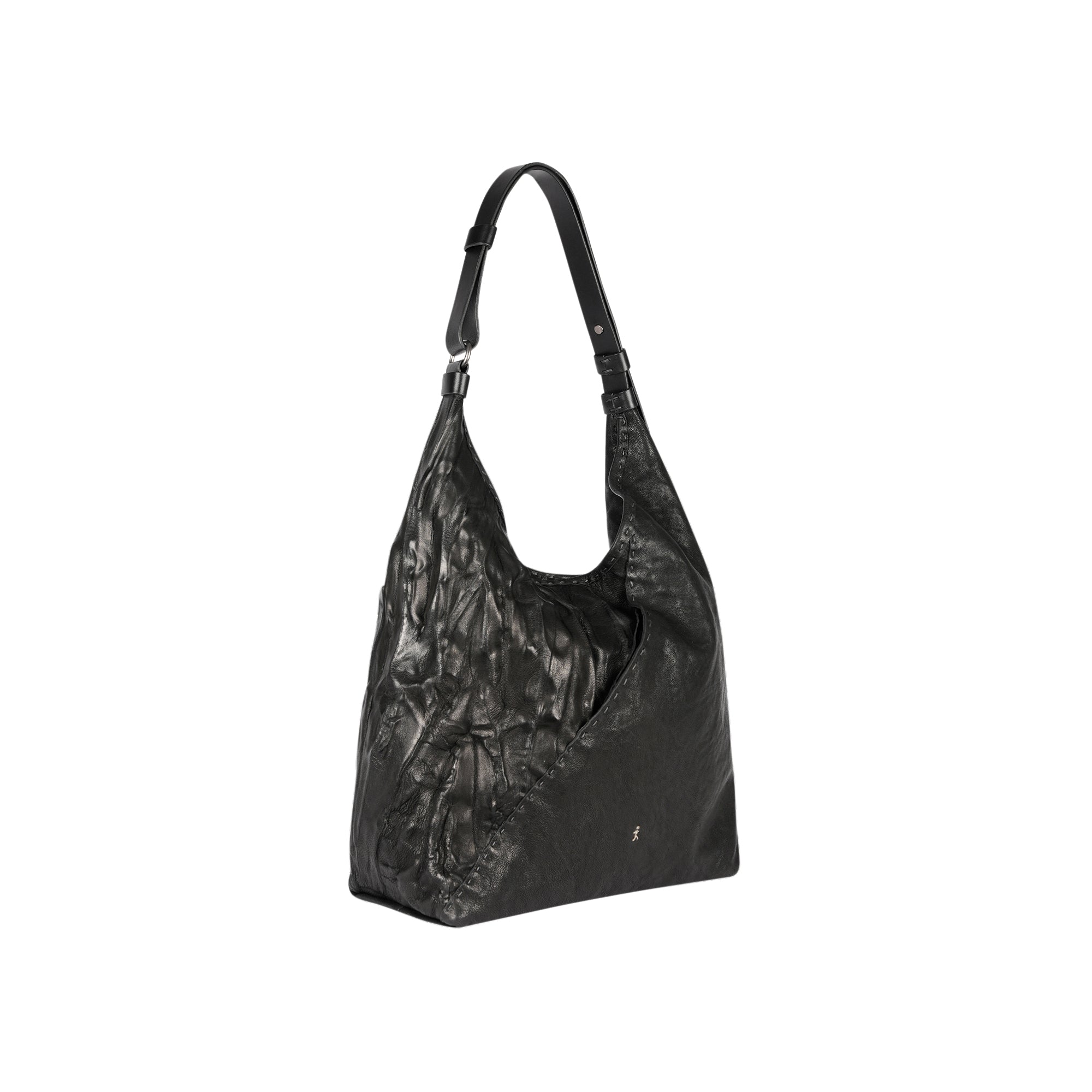 BD5328 Bea Pocket M Plissettato Nero