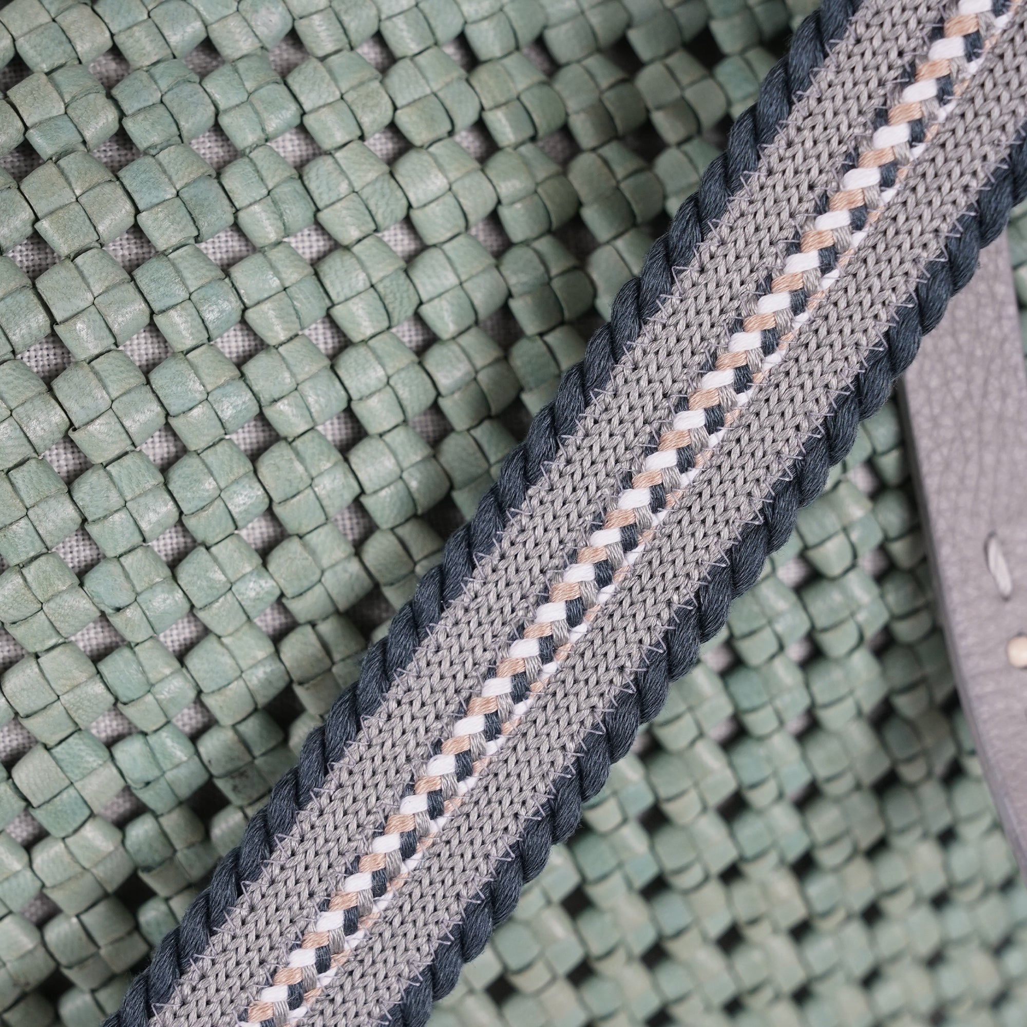 BD4945 Minerva Shopping Intreccio Summer M Etnica Intreccio Crochet Agave