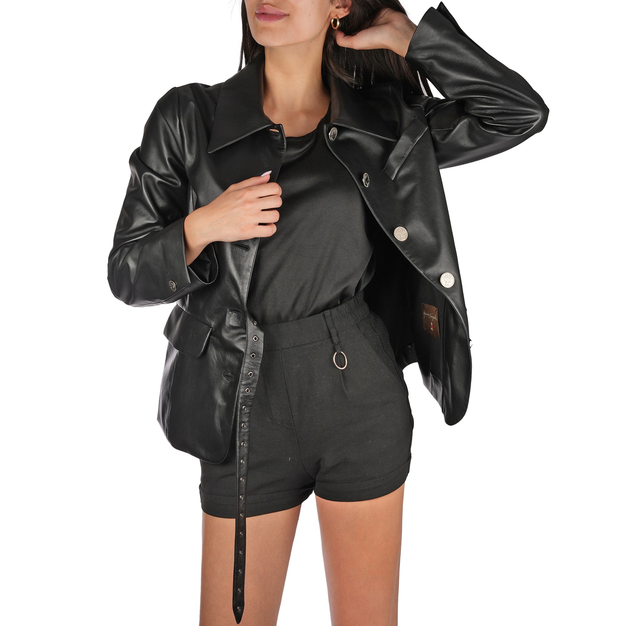 AD5702 Jacket Nappa Nero