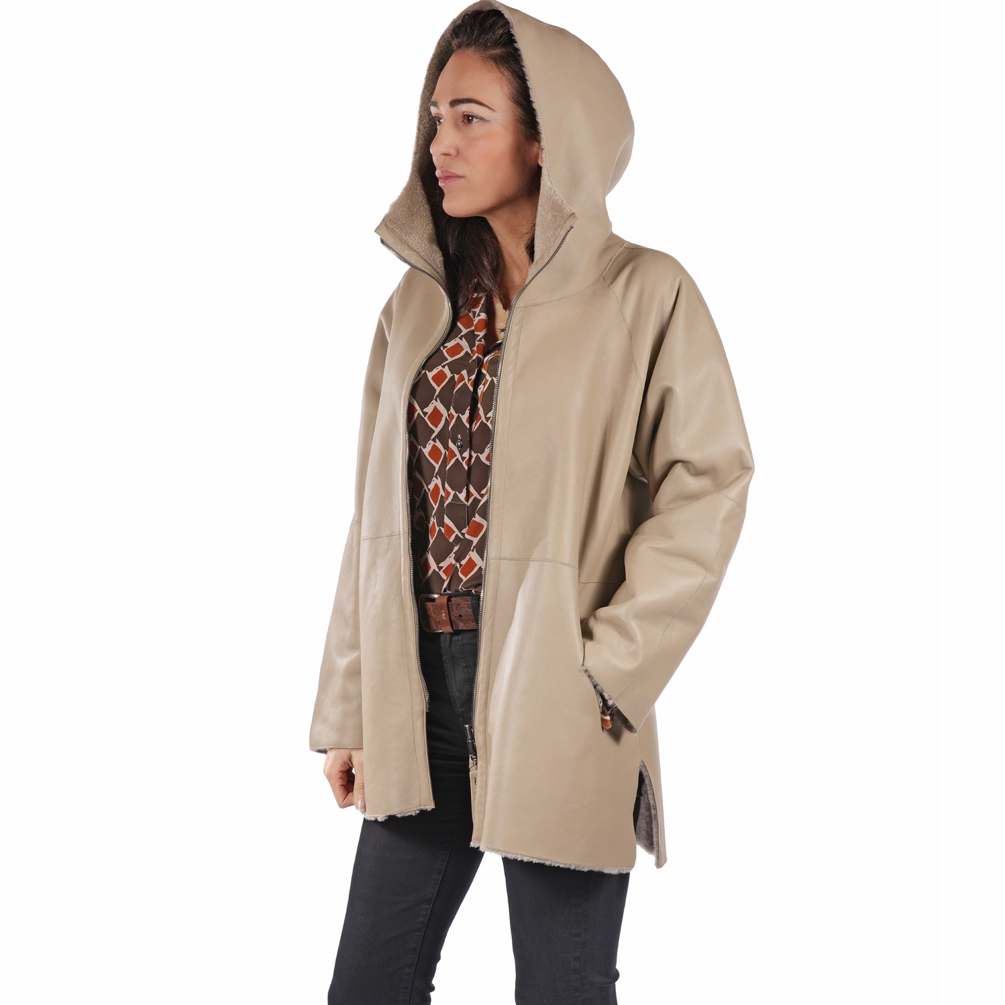 AD6006 Parka Reversibile Pacaja Silk