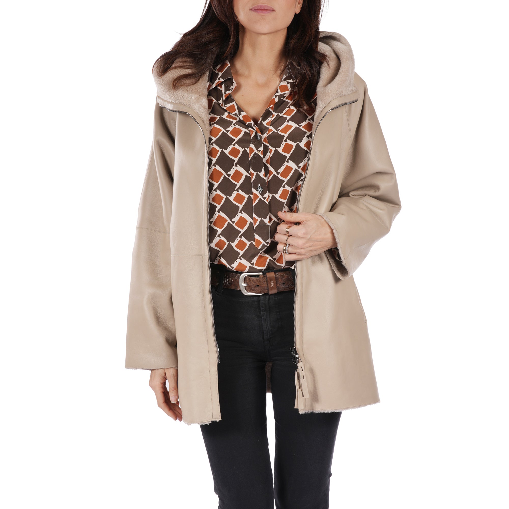 AD6006 Parka Reversibile Pacaja Silk