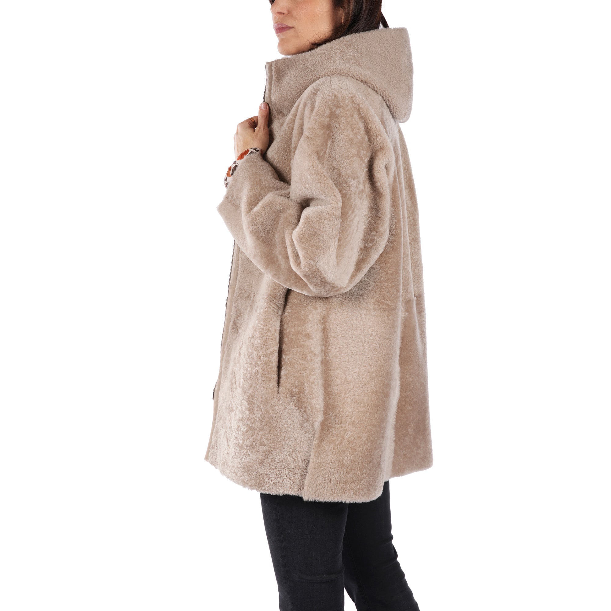 AD6006 Parka Reversibile Pacaja Silk