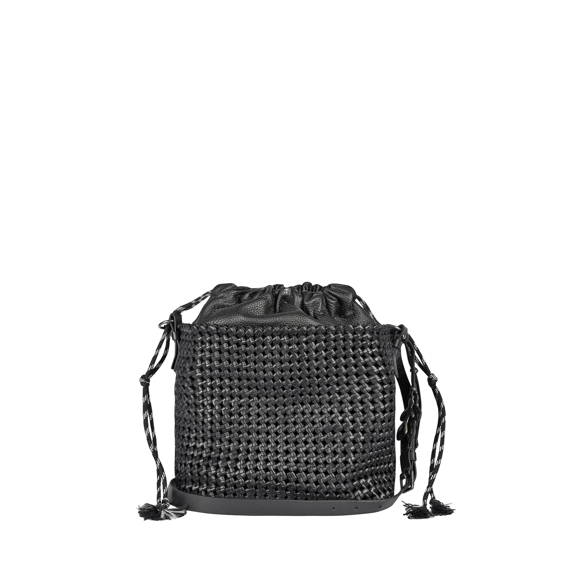 BD4872 Ilizia Secchiello M Intreccio Crochet Nero