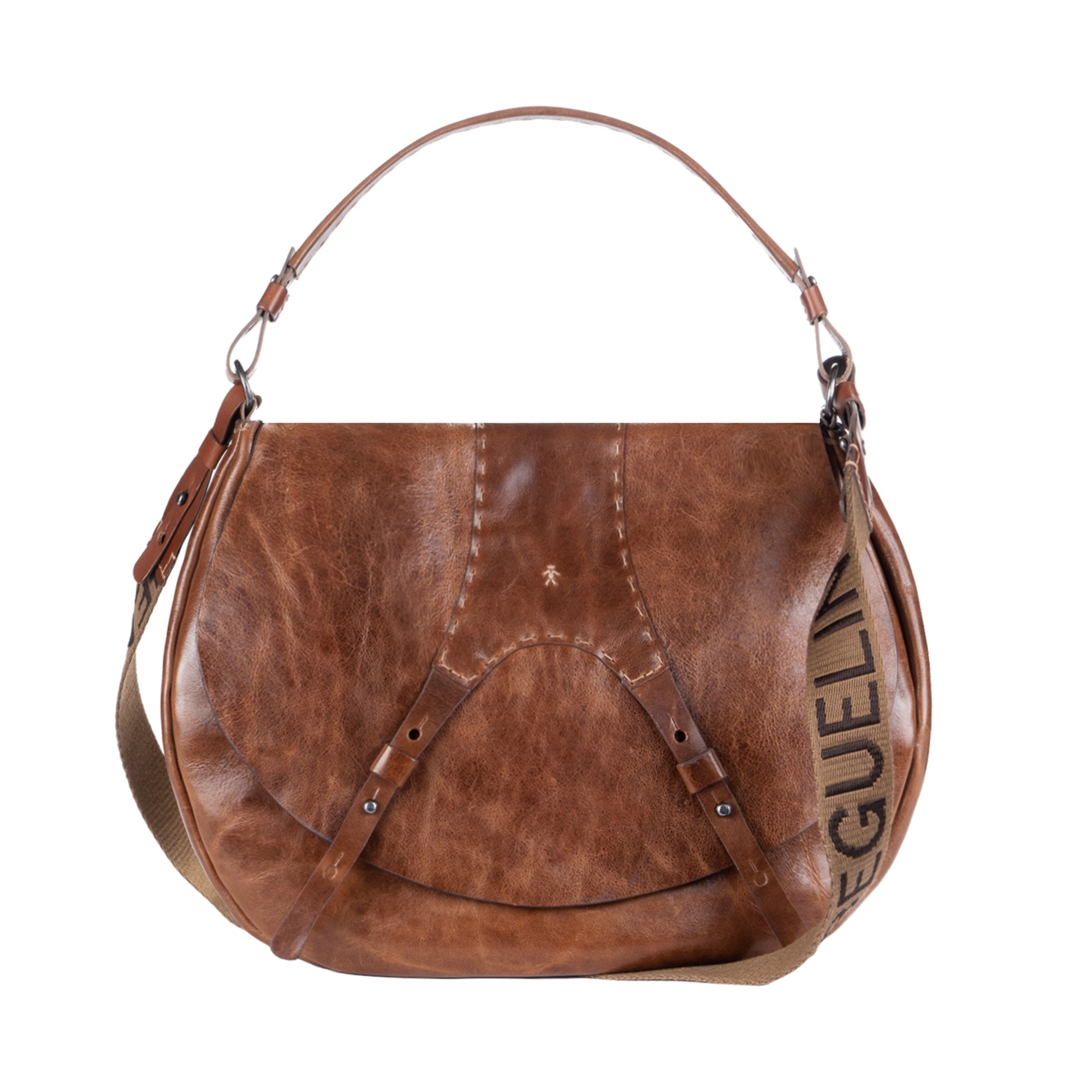 BD5112 New Sella Horse L HB Vetrato Brandy