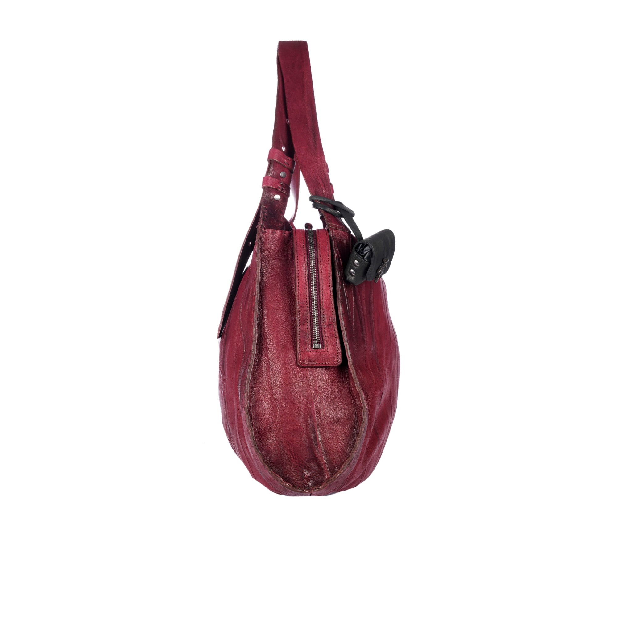 BD5321 Sacca Boa L Plissettato Vino