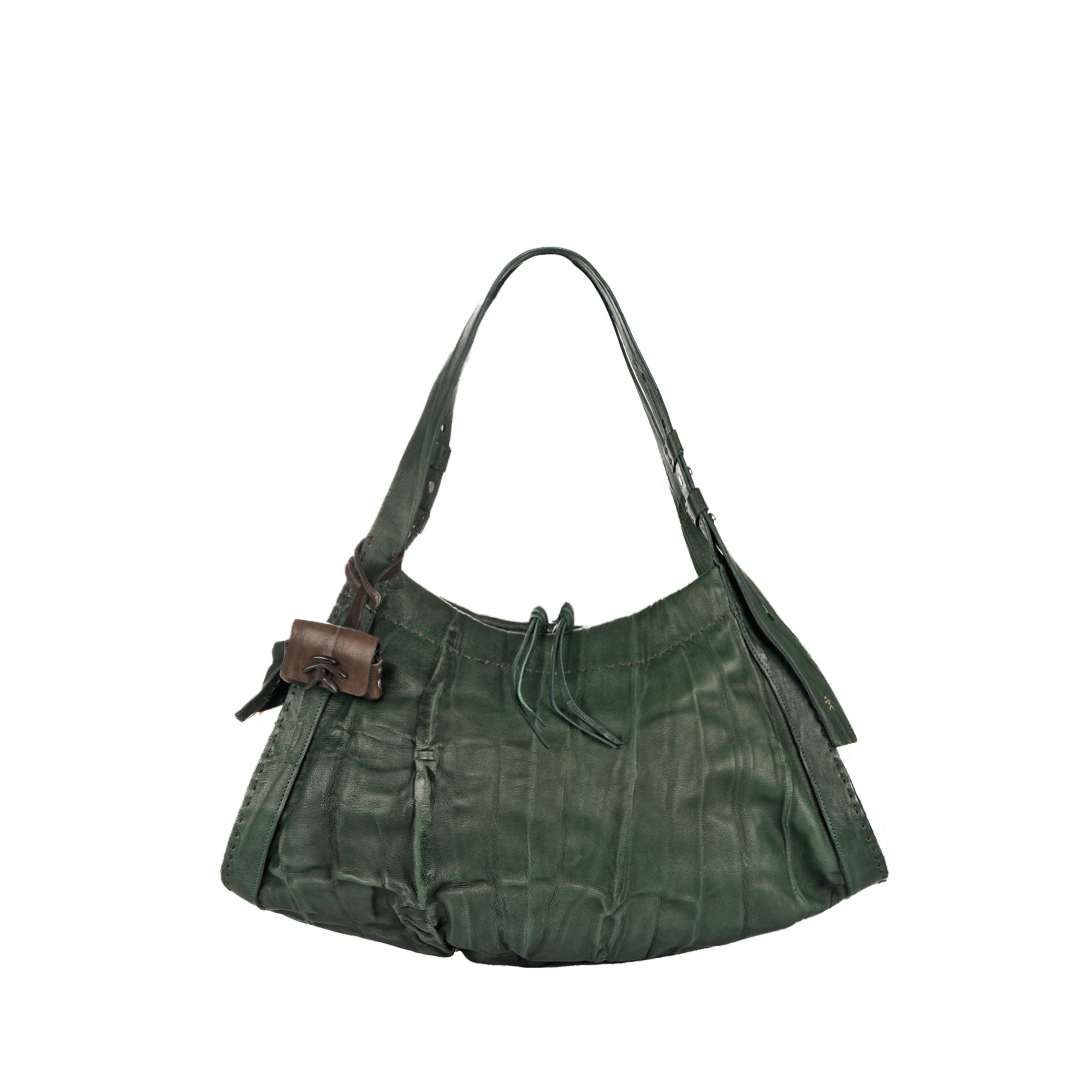 BD5335 Sacca Boa M Plissettato Menta