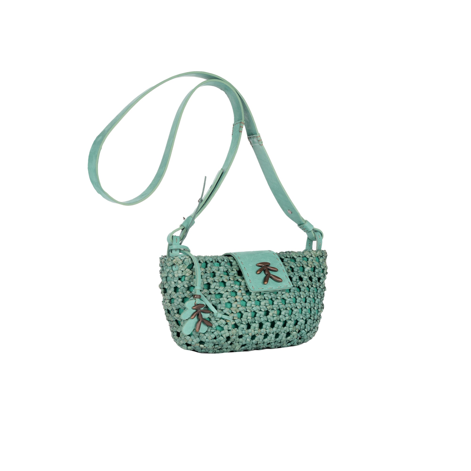 BD5459 Melania S Intreccio Viennese Turchese