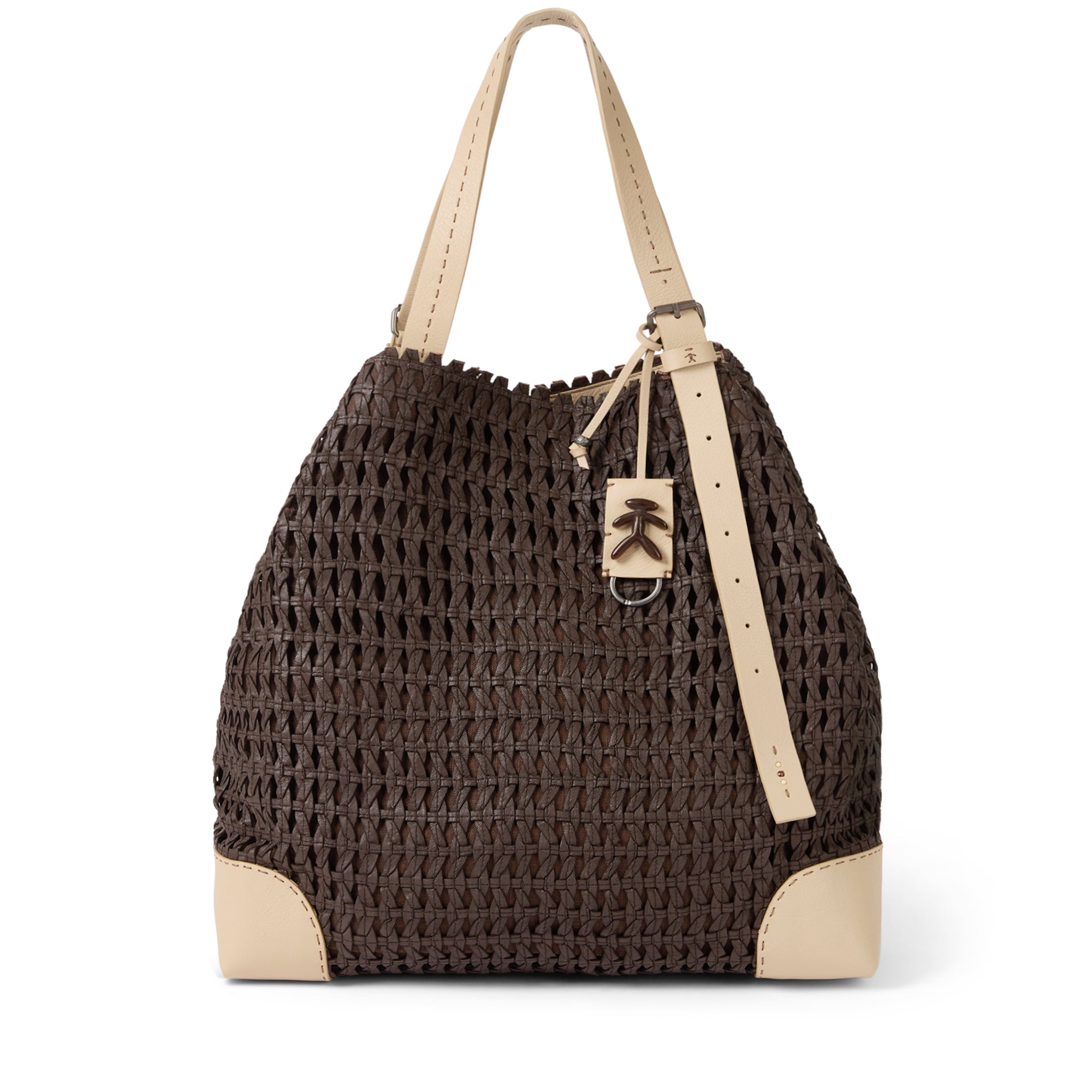 BD5715 New Daria XL Intreccio Bambù T.Moro