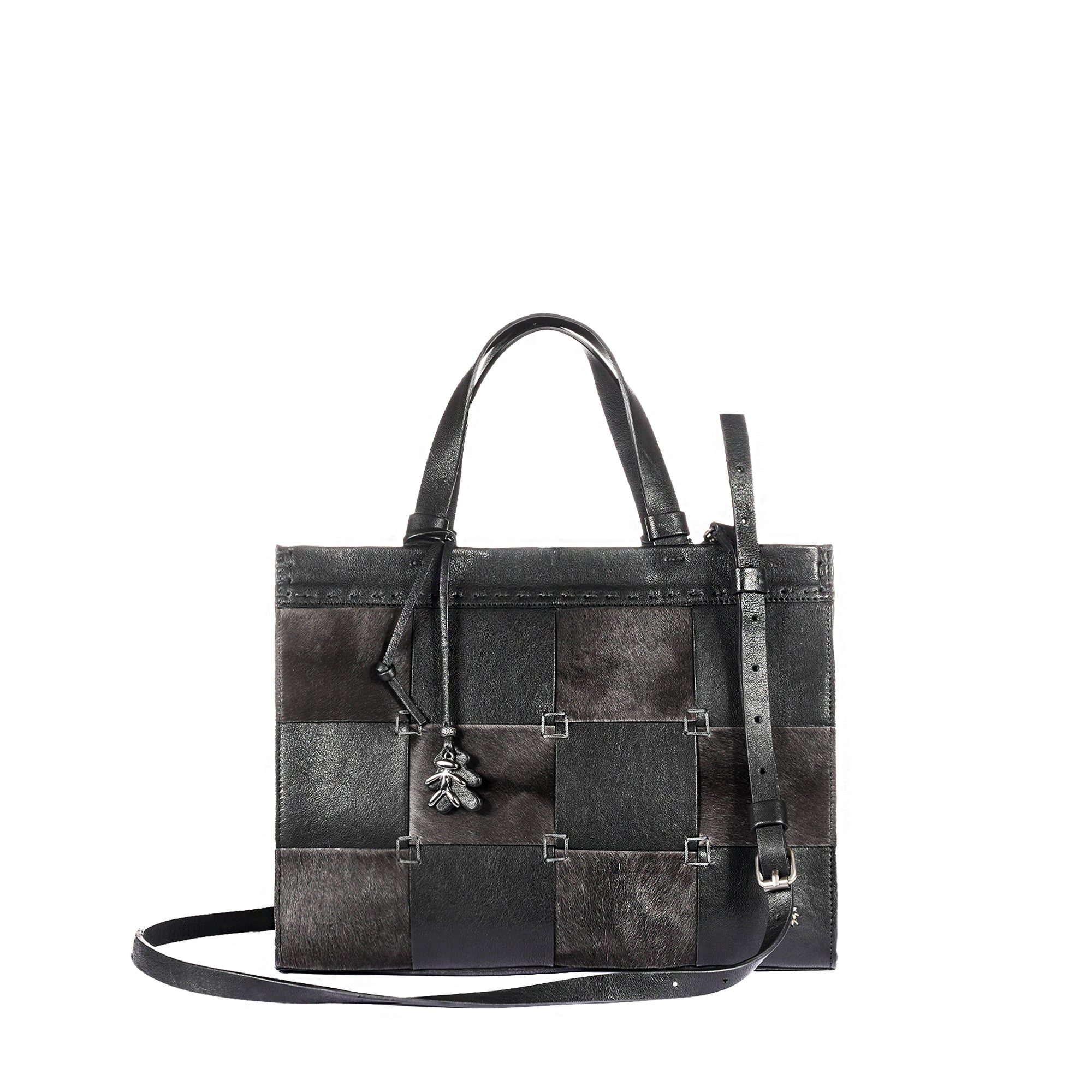 BD5821 Shopping Mosaico Pony Sfumato + Old Iron Nero