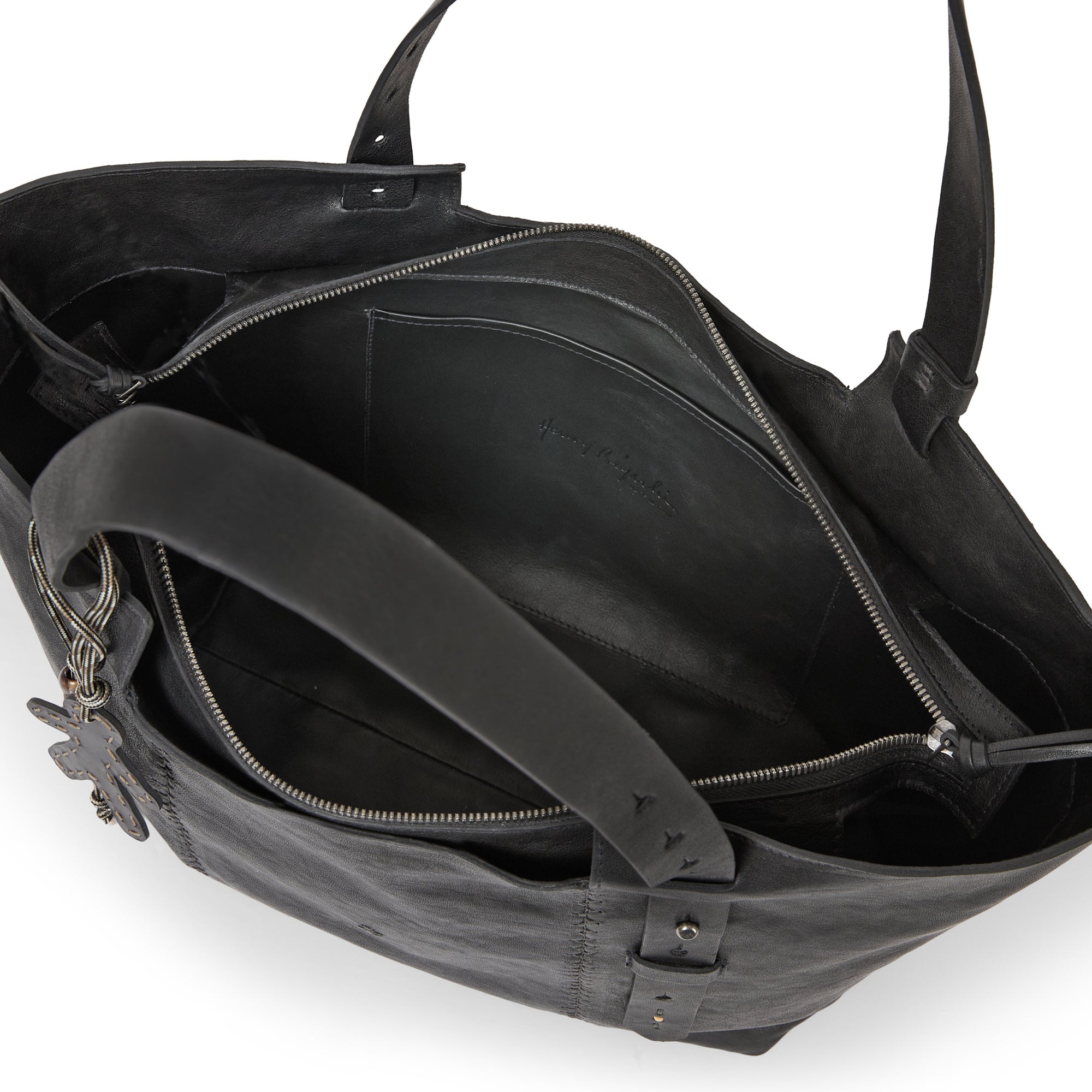 BD6016 Betta Zip L Belt Old Iron Opaco