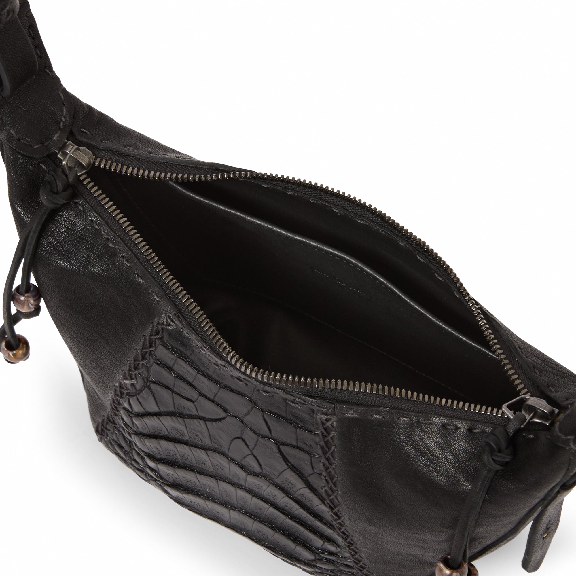 BD6129 Ilenia Micro Cocco Old Iron Opaco & Cocco