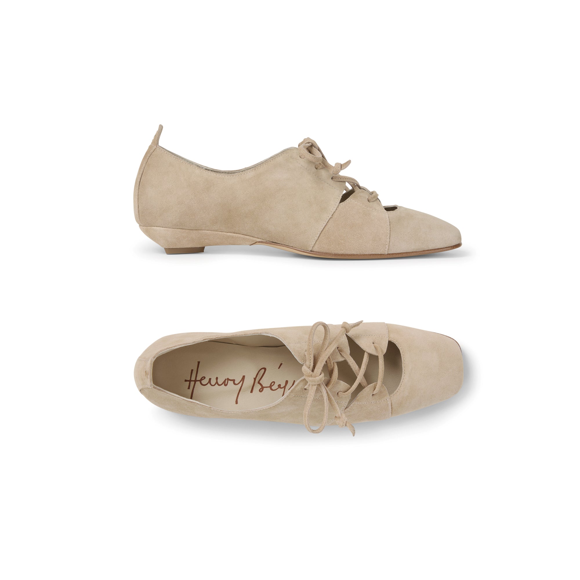 SD5914 Allacciata Camoscio Vintage Beige